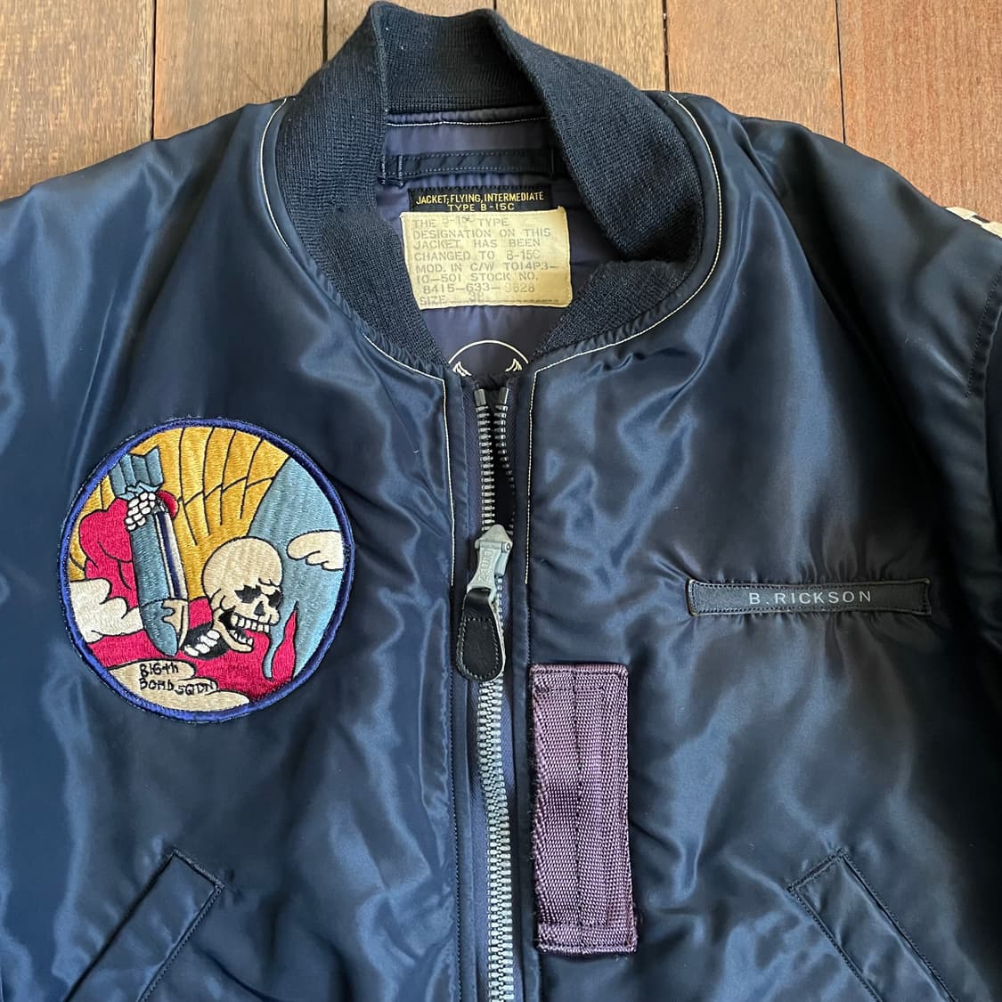 버즈릭슨 B15c 항공 점퍼 자켓 상품이미지2