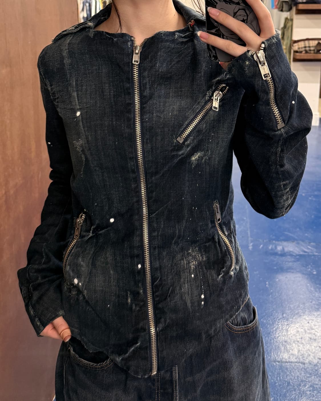 Hudson USA 데님 자켓 상품이미지1