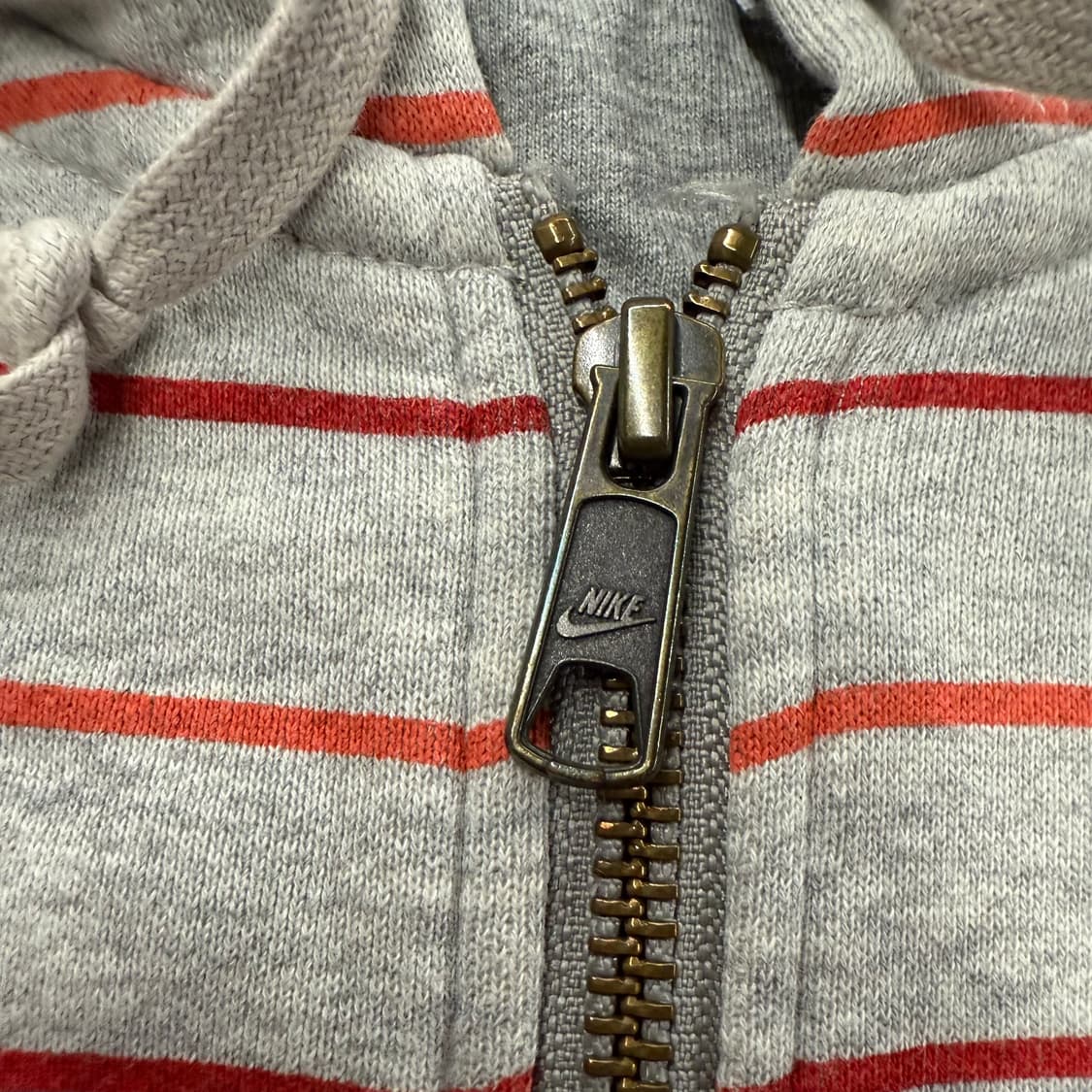 [정품/M] 나이키 스트라이프 후드집업 회색 b16 상품이미지7