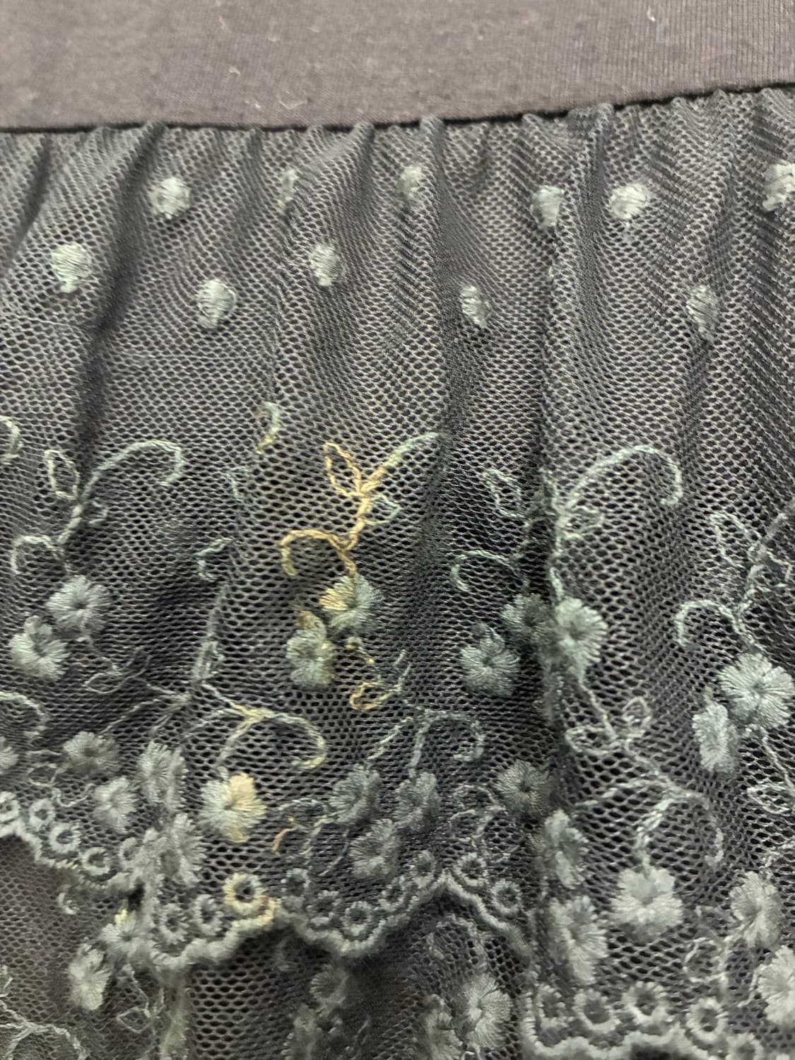 M)Japanese vintage 여성 레이스 디테일 나시 원피스 상품이미지3