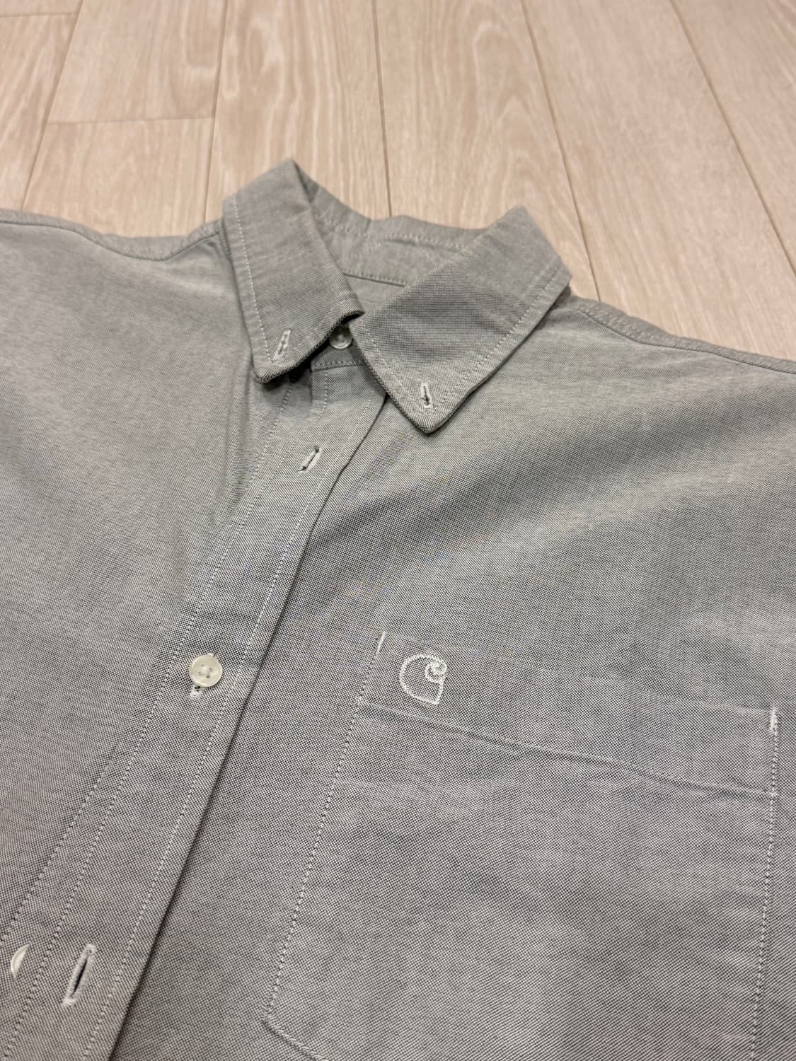 칼하트윕 반팔셔츠 브랙스턴 그래파이트 상품이미지1