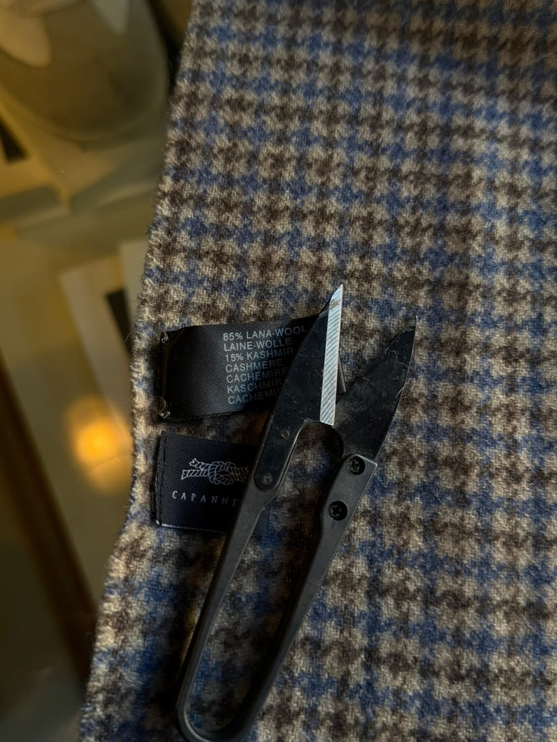 이태리 VTG 캐시미어 울 머플러 상품이미지10