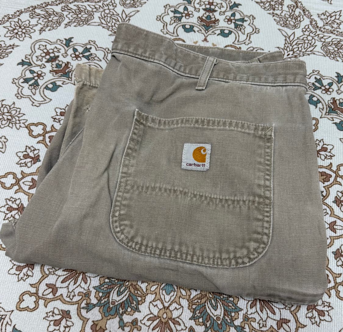 Carhartt칼하트 카펜터 팬츠 탄 36*30 상품이미지3