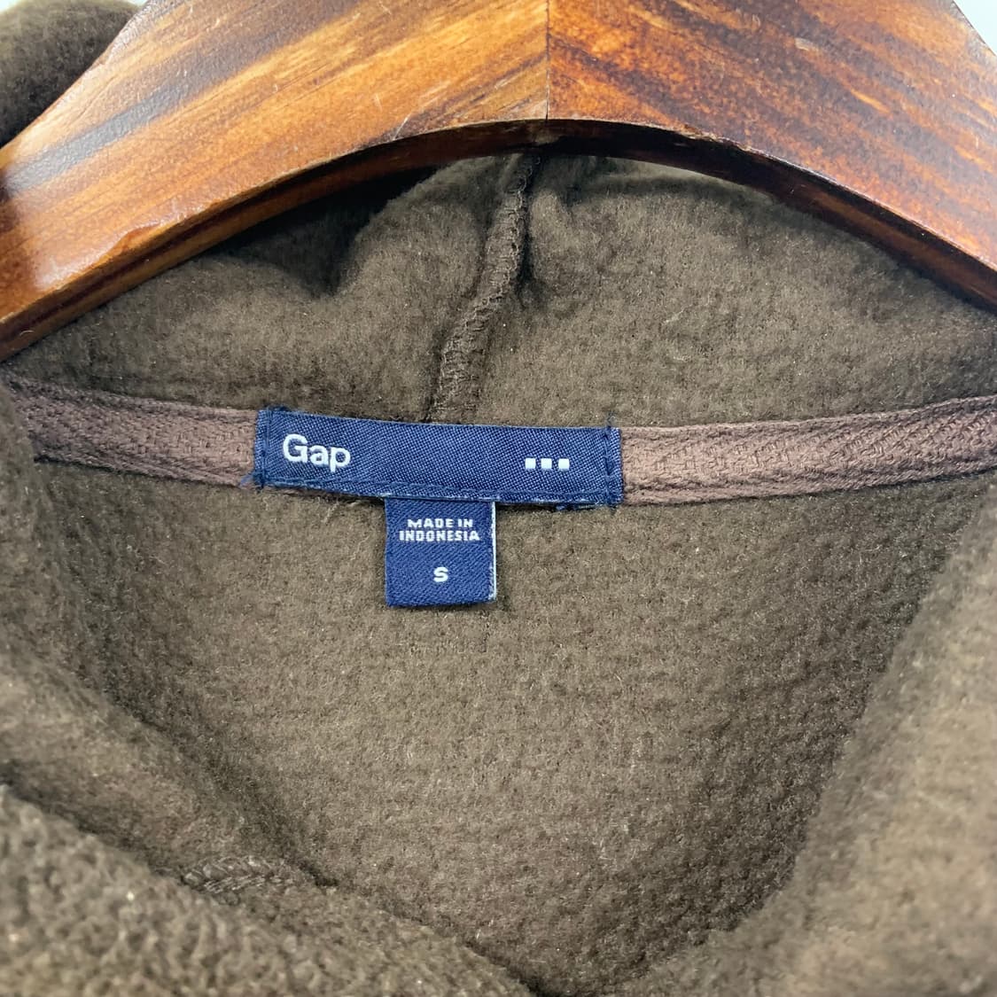 Gap 갭 브라운 플리스 후드티 상품이미지5