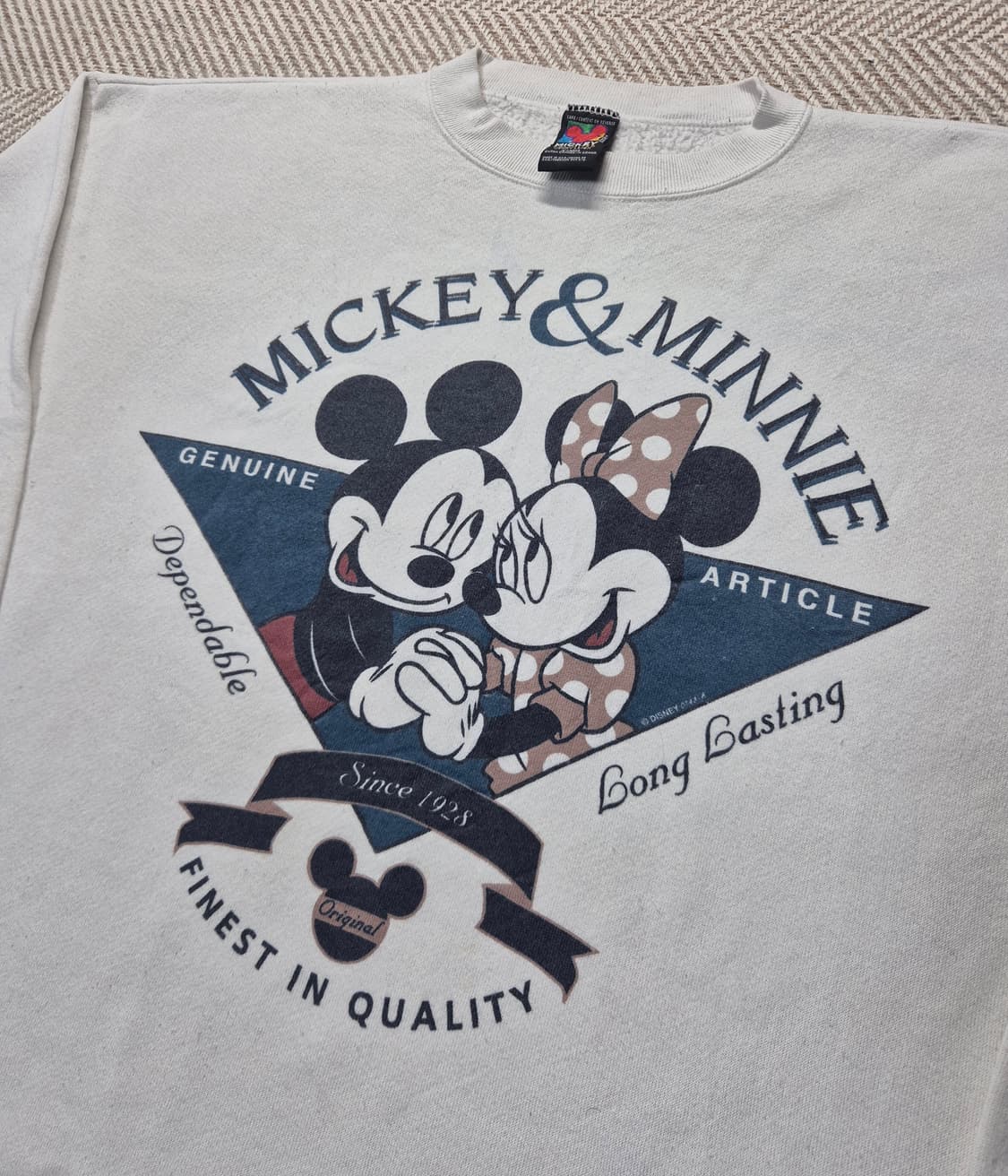 90s 디즈니 미키 스웻 상품이미지2