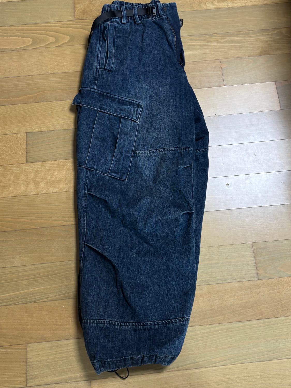 해칭룸 밀팬츠 데님블루 s사이즈 상품이미지4