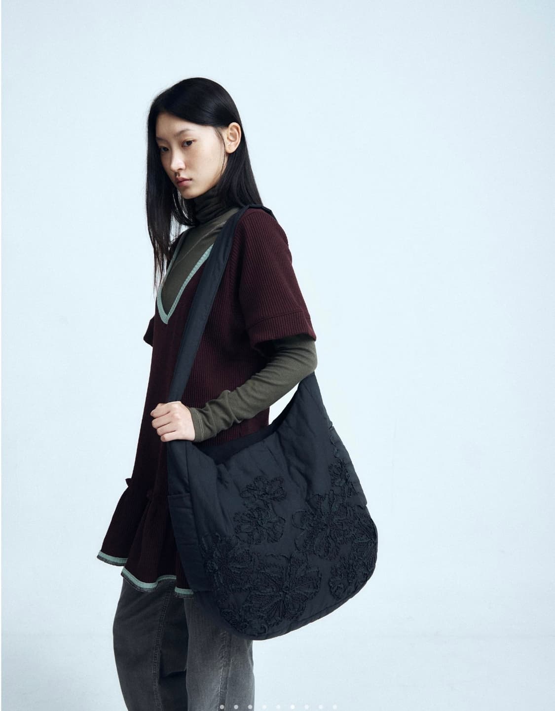 콜로신스 fade flower cross bag 상품이미지3