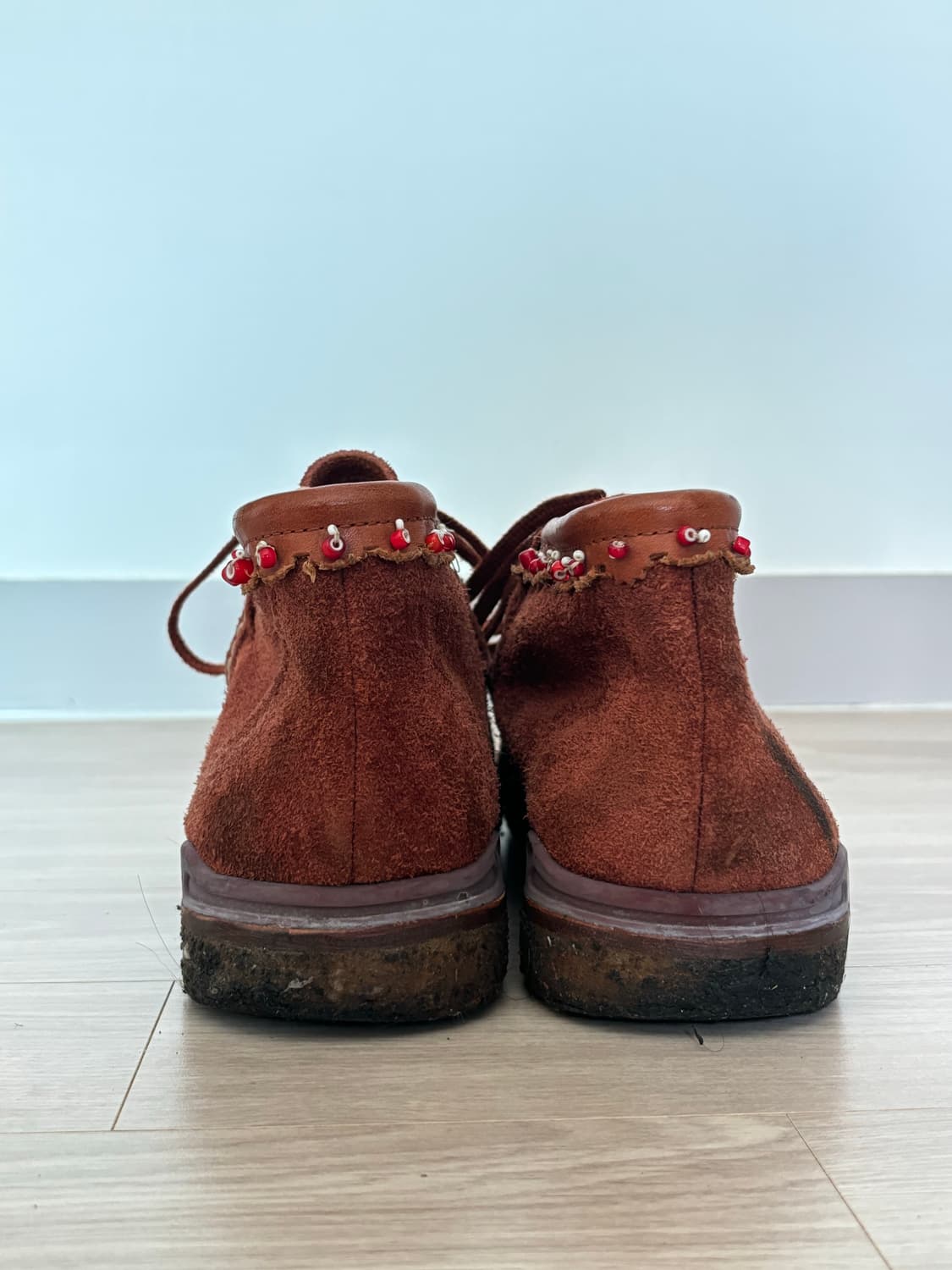비즈빔(visvim) 스웨이드 미드컷 부츠 / 러스트 컬러 / 감성 빈티 상품이미지7