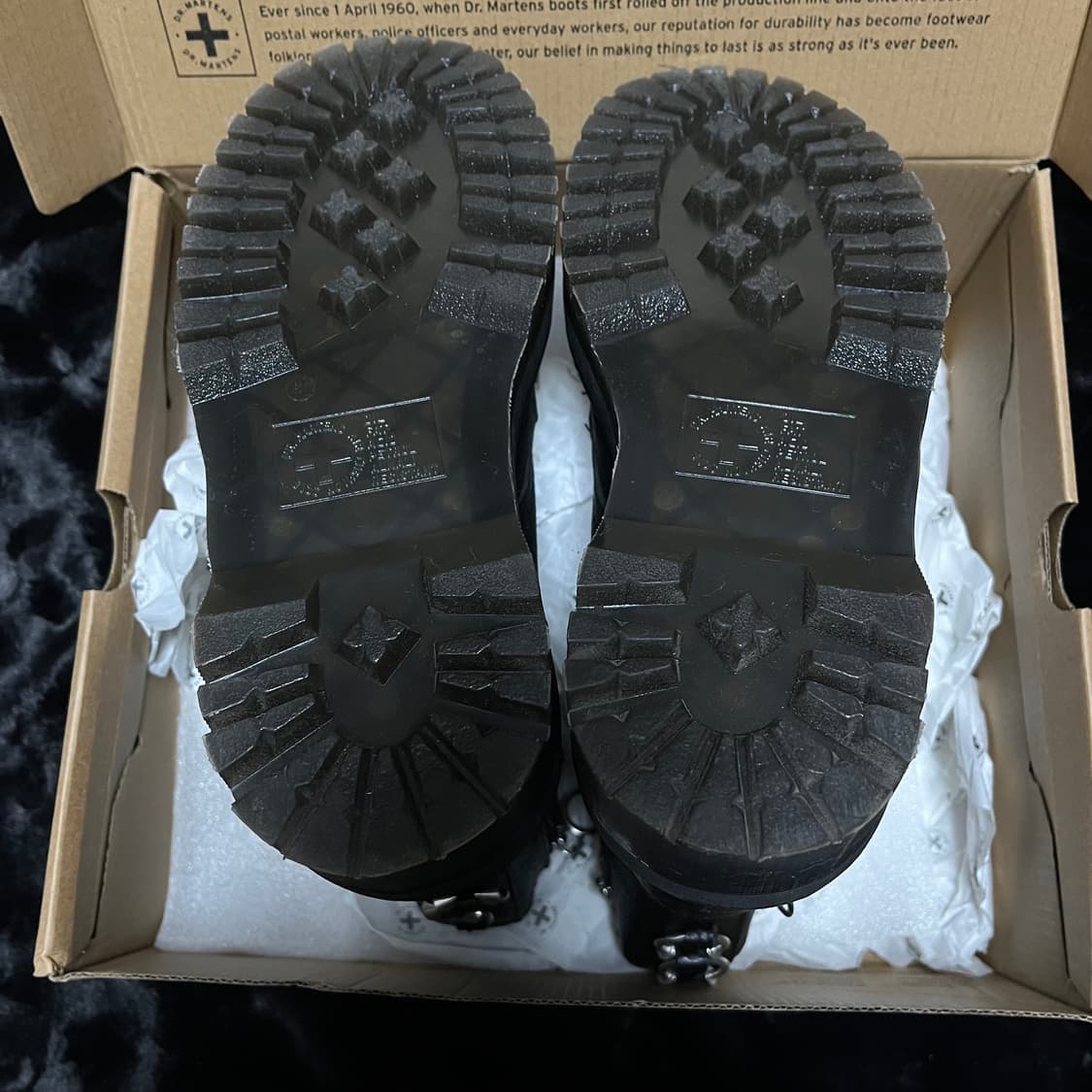 닥터마틴 제이든 HDW 피어싱 부츠 240 uk5 펑크 락시크 상품이미지6