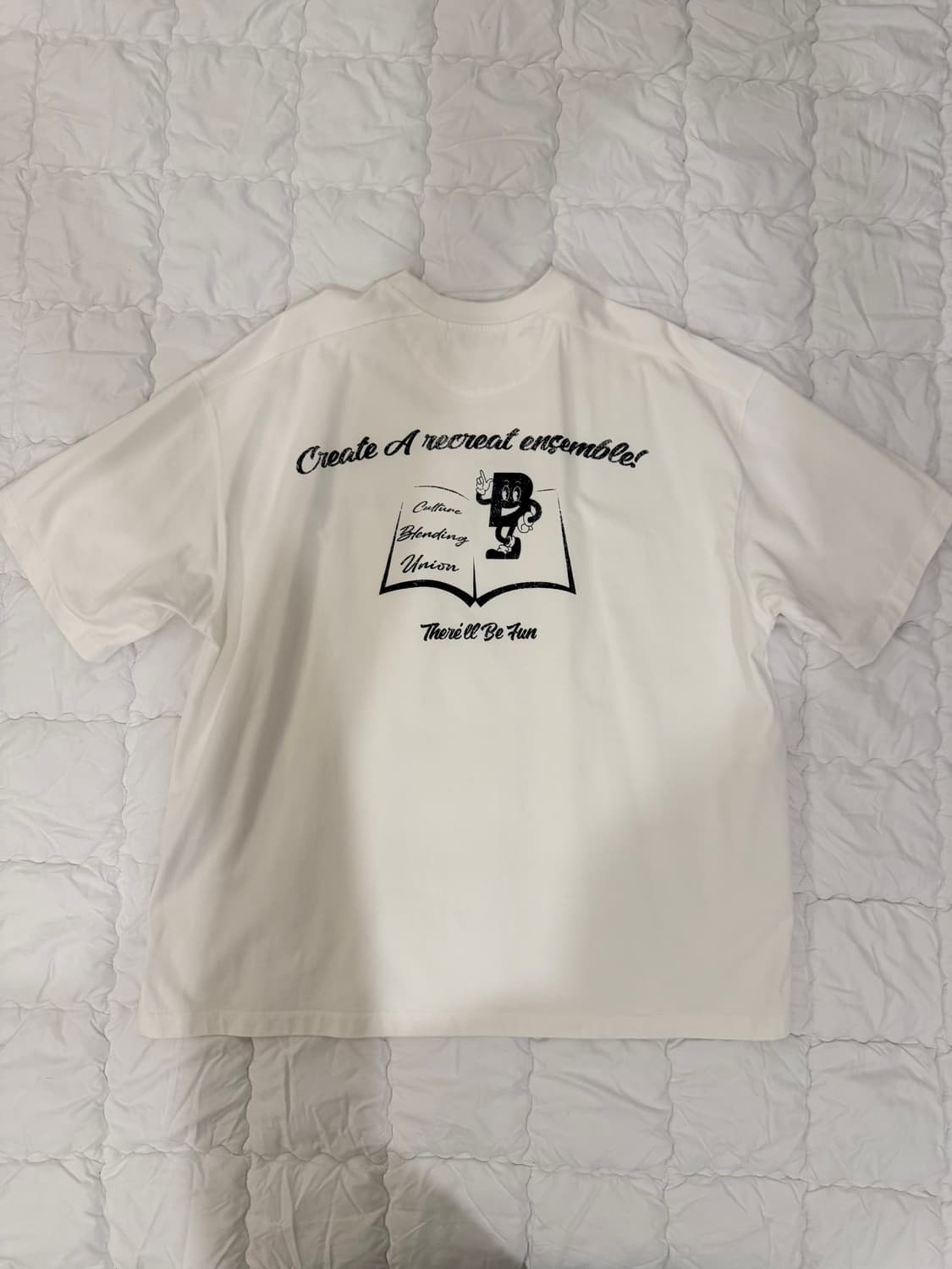 비이커 오버핏 로고 프린팅 티셔츠 상품이미지2