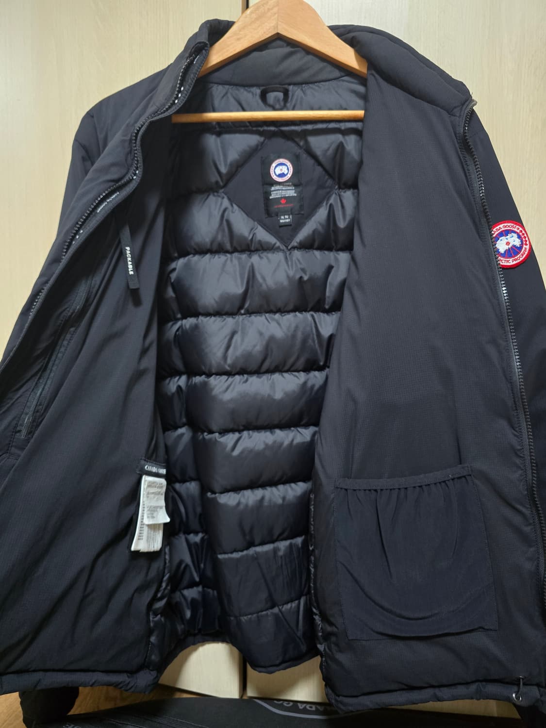 [XL] 캐나다구스 롯지 논후드 블랙 패딩 상품이미지6