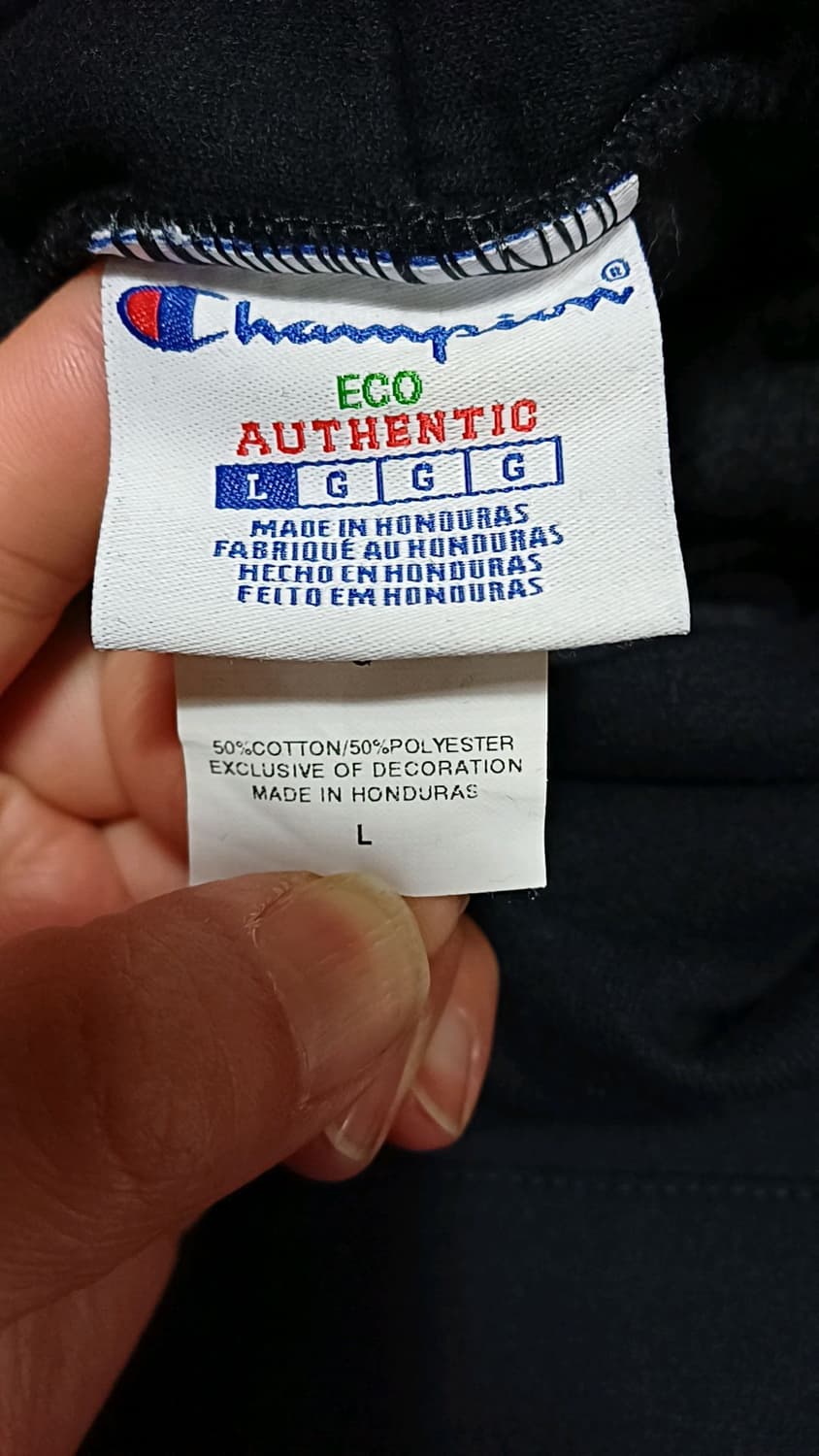 챔피온 기모후드 105 가슴59 기장70 상품이미지4