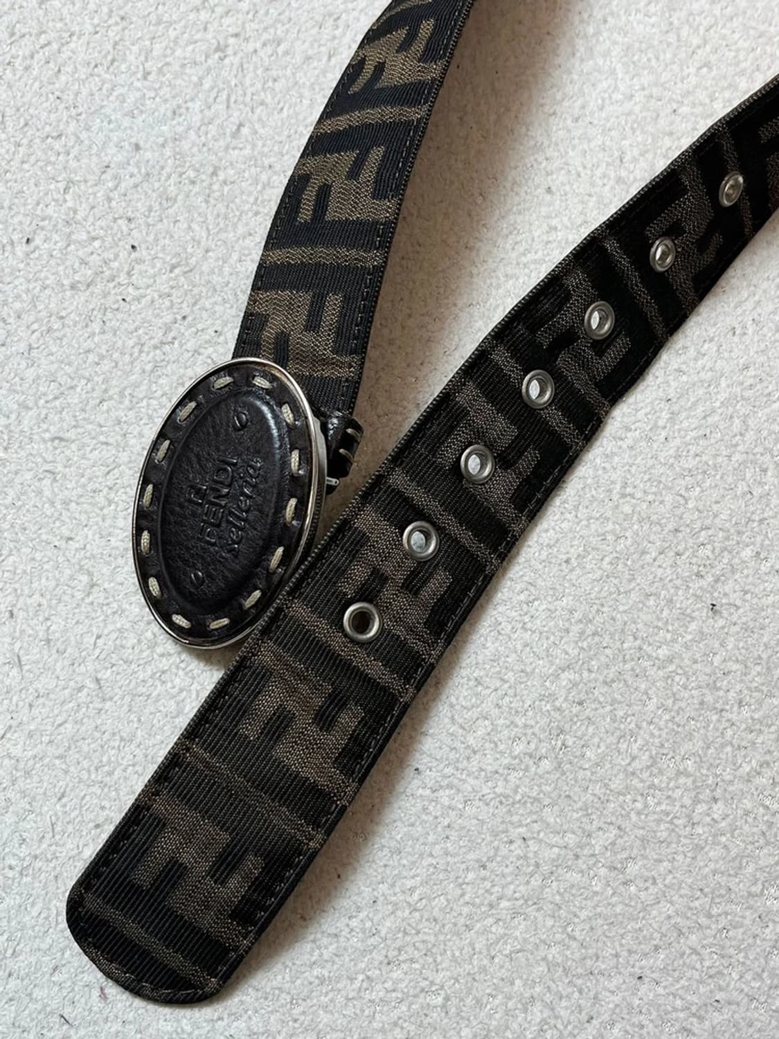 펜디 FENDI 90's og 주카 패턴 벨트 A1872 상품이미지4