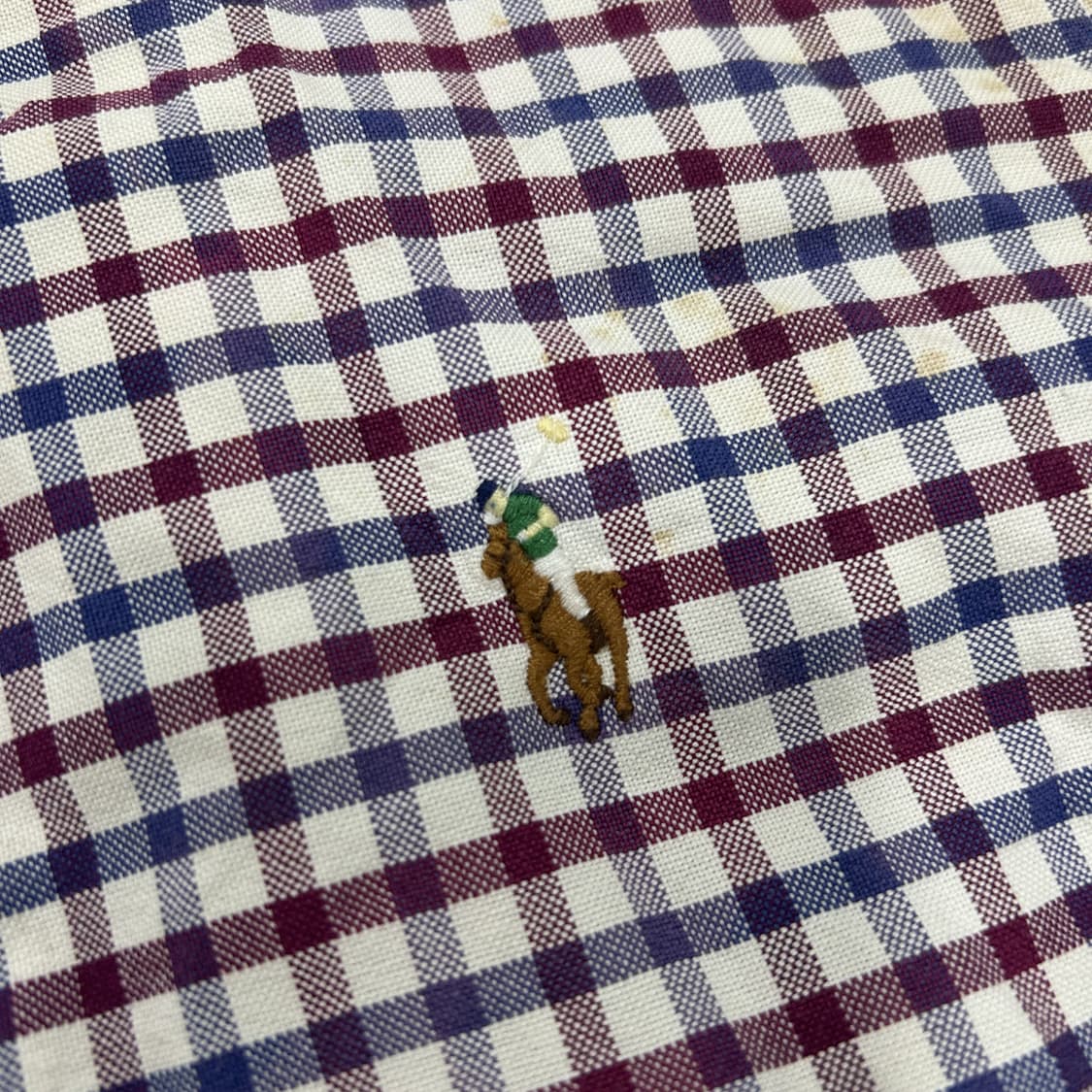 폴로 랄프로렌 체크 긴팔 셔츠 s 상품이미지3