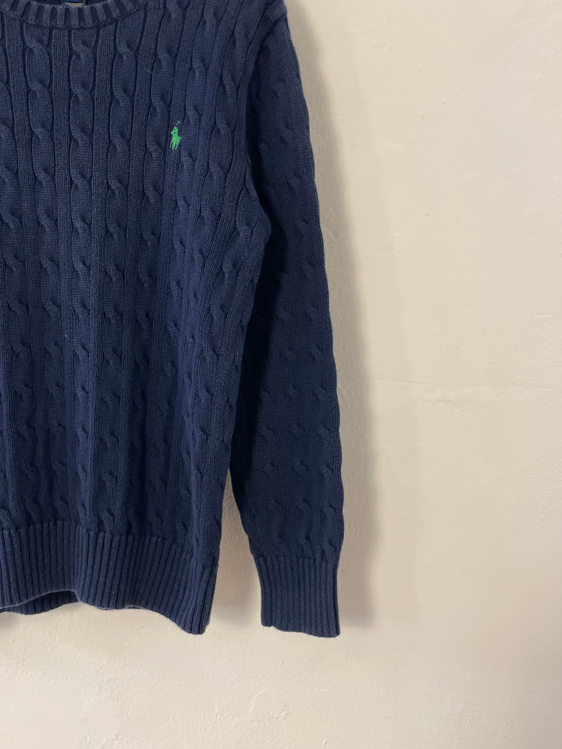 폴로 케이블 니트  상품이미지3