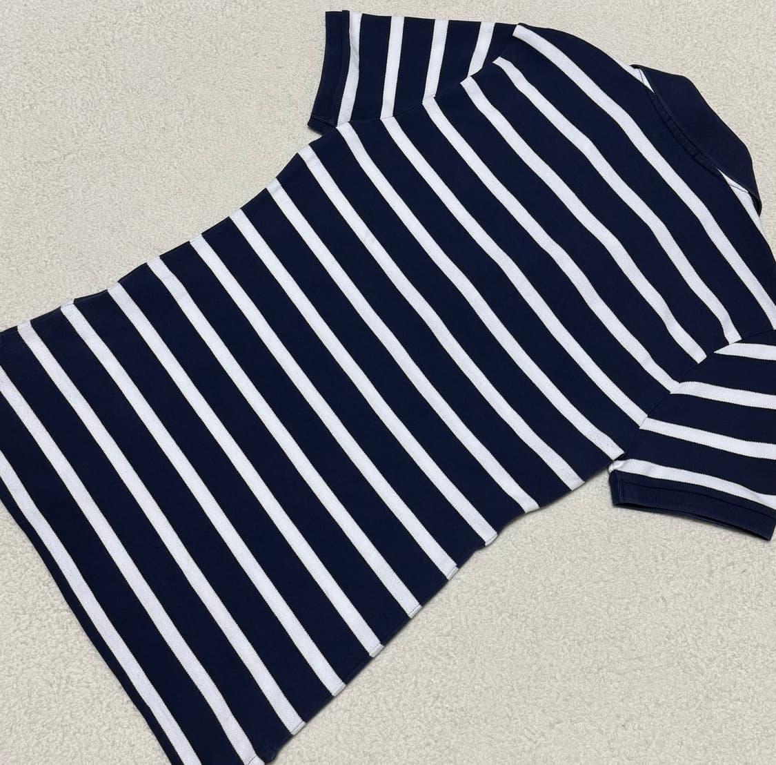 폴로 랄프로렌 네이비 화이트 스트라이프 반팔 상품이미지7