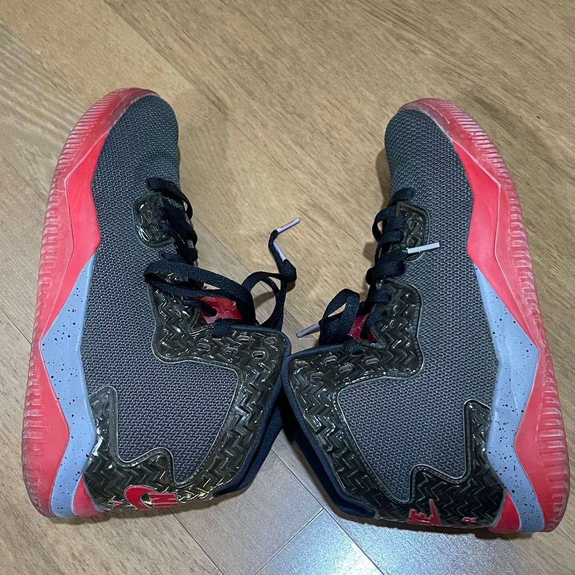 나이키 에어조던 스파이크 포티 시멘트 그레이 275 상품이미지7