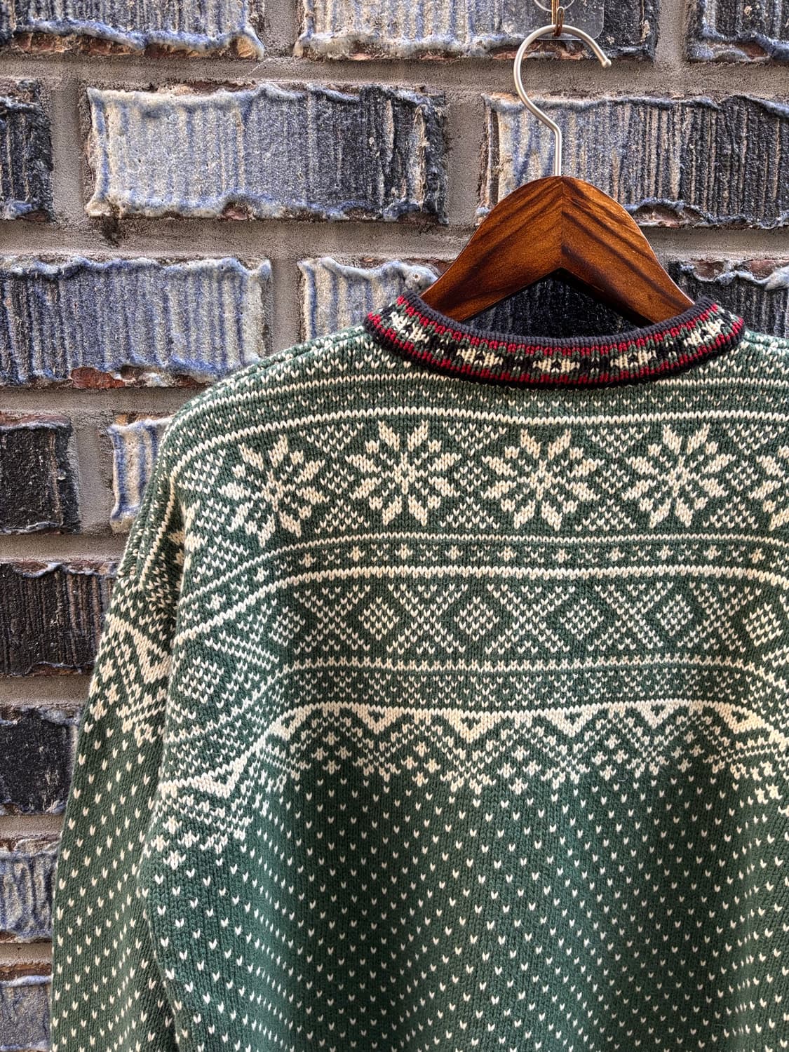 L.L.Bean 엔틱버튼 스웨터 상품이미지5