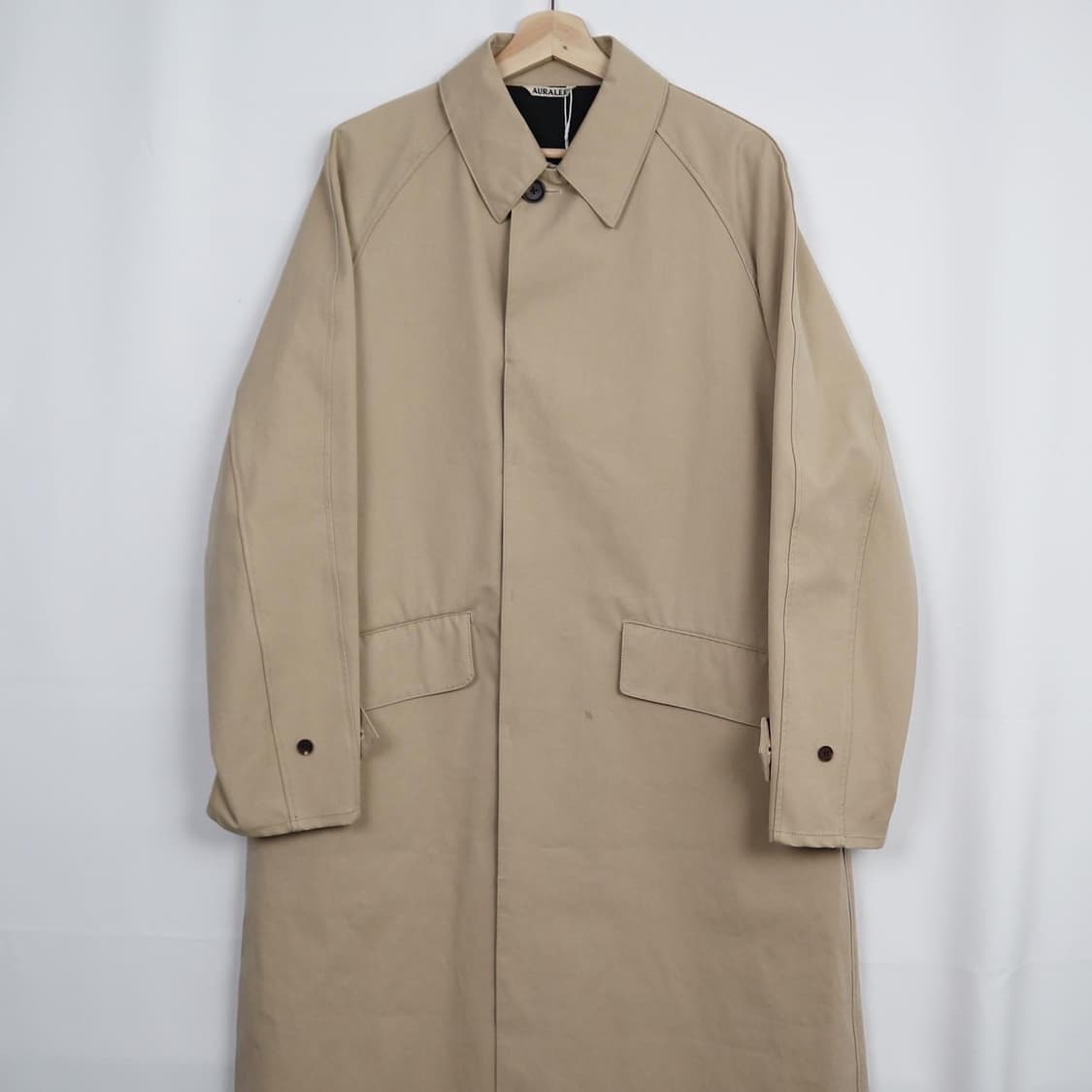 오라리 베이지 발마칸 코트 상품이미지2