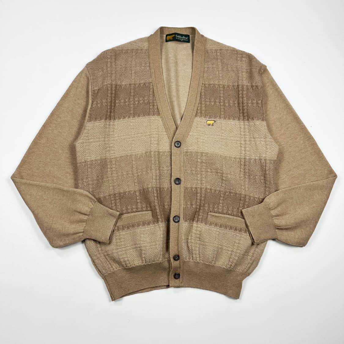 골든베어 재팬 베이지 니트 가디건 (M) 상품이미지2