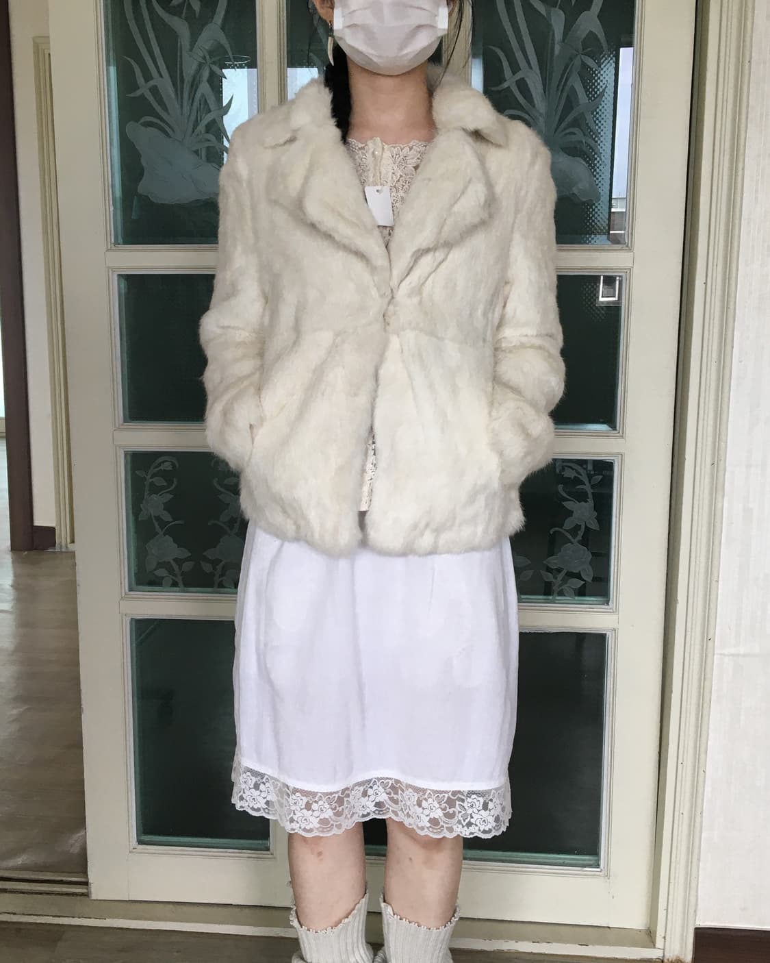 Rabbit fut jacket 상품이미지7