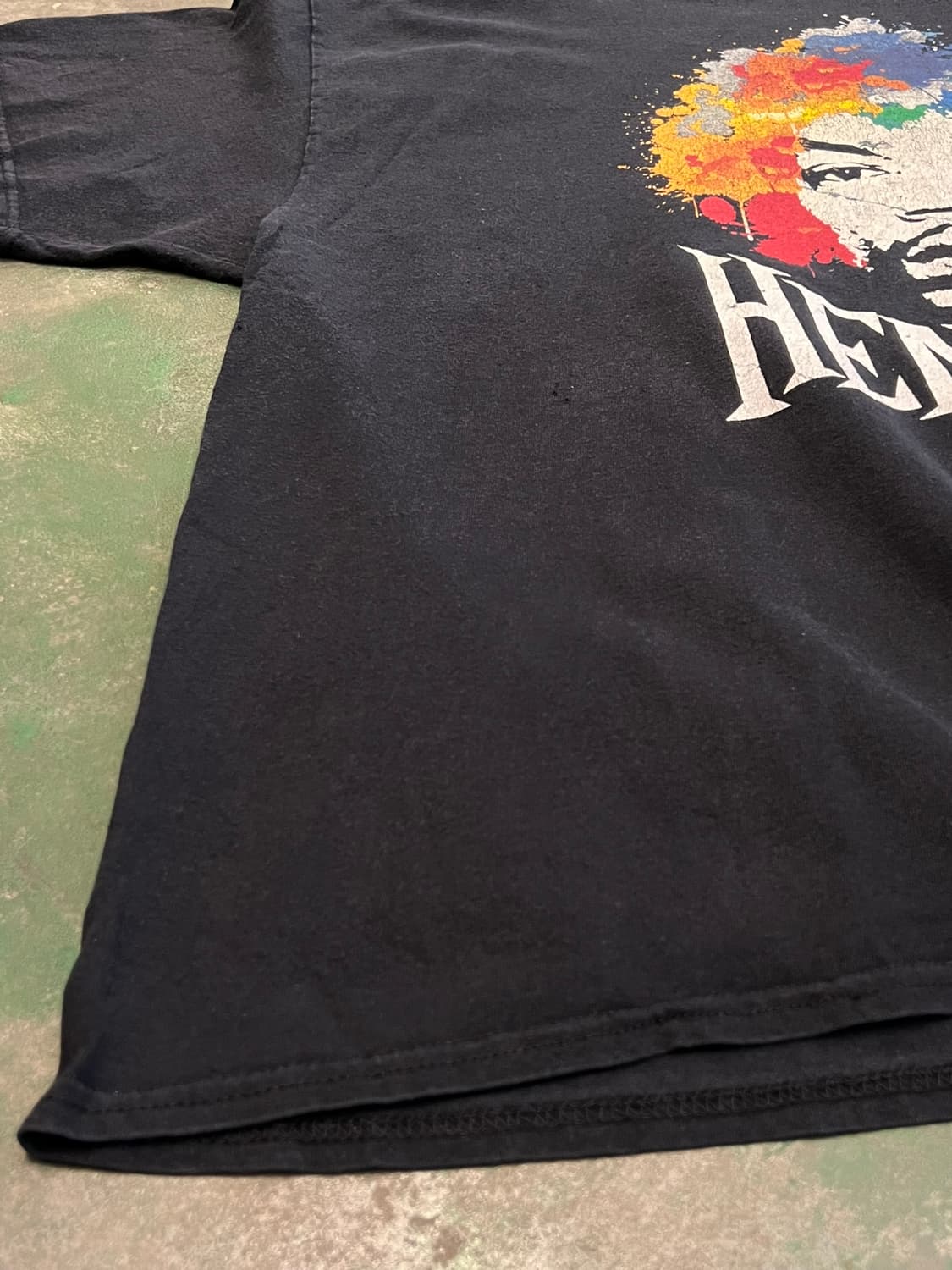 [4XL] 지미 헨드릭스 퍼플헤이즈 아트 프린팅 그래픽 티셔츠 상품이미지4