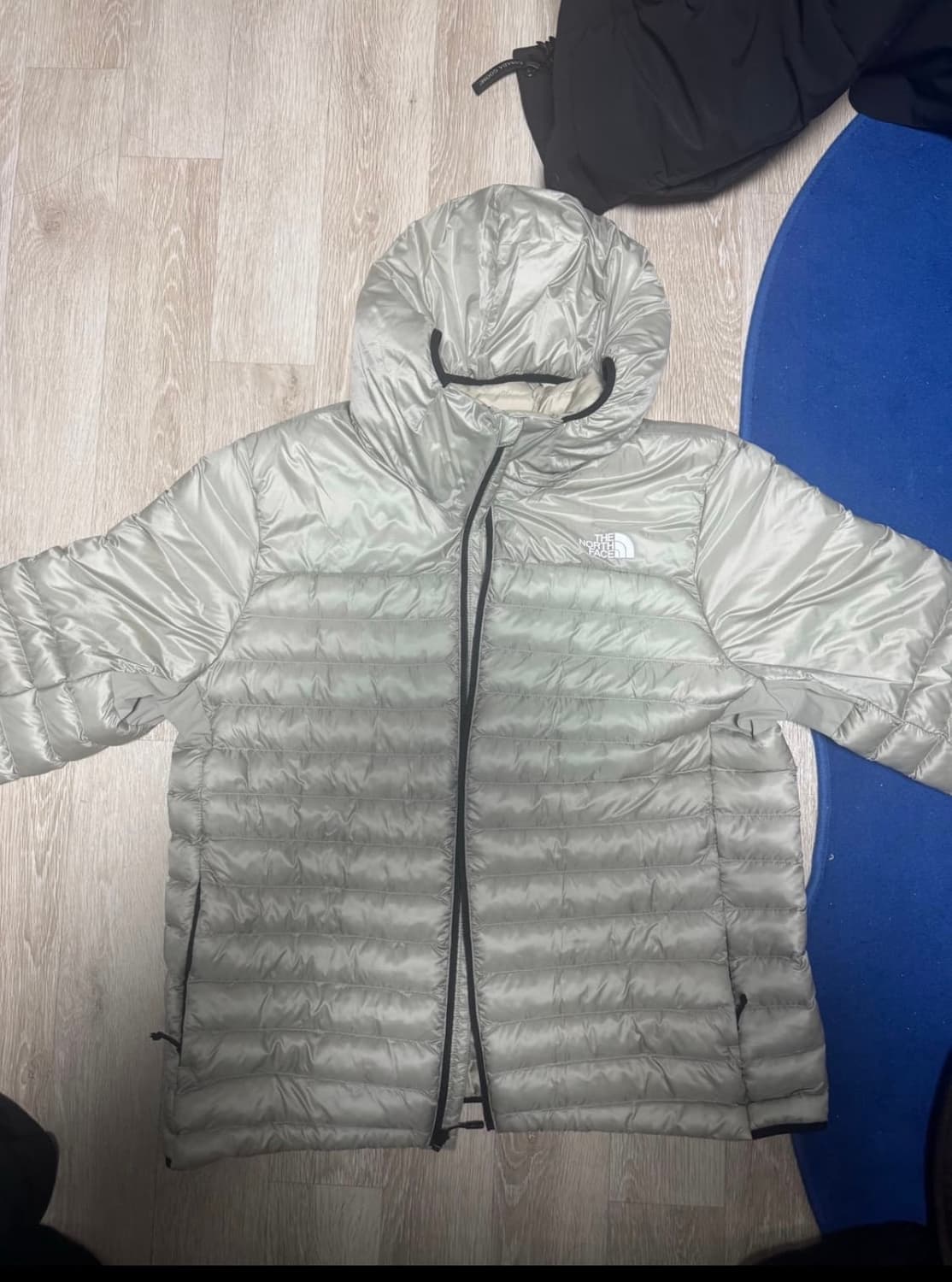 노스페이스 테라피크 경량 패딩 클레이 그레이 해외 xl 상품이미지1