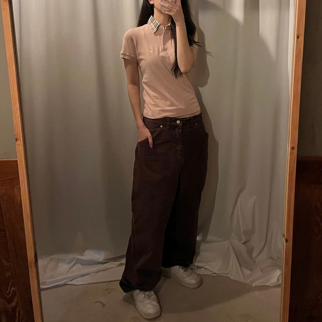 버버리 폴로 반팔카라티 상품이미지4
