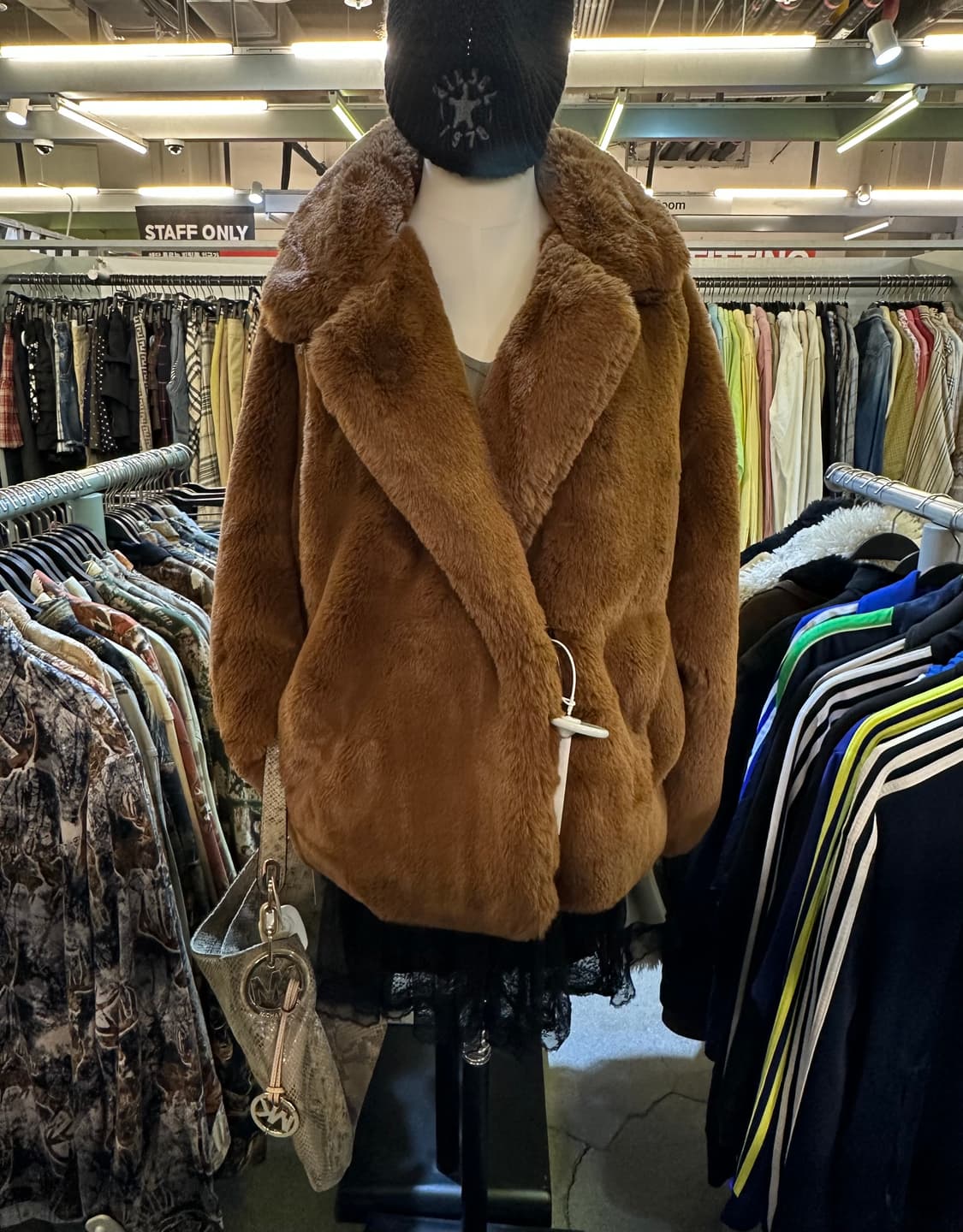 VINTAGE 빈티지 브라운 에코퍼자켓 상품이미지2