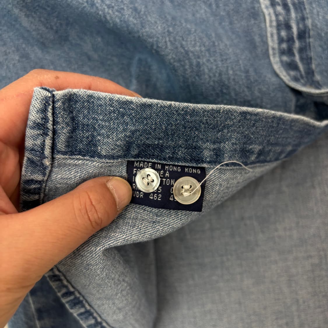 95 폴로 랄프로렌 90s 데님 셔츠 상품이미지4