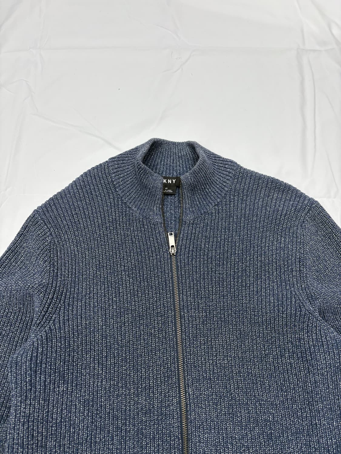 DKNY 코튼 집업 니트  DKNY Cotton Zip-Up Knit 상품이미지4