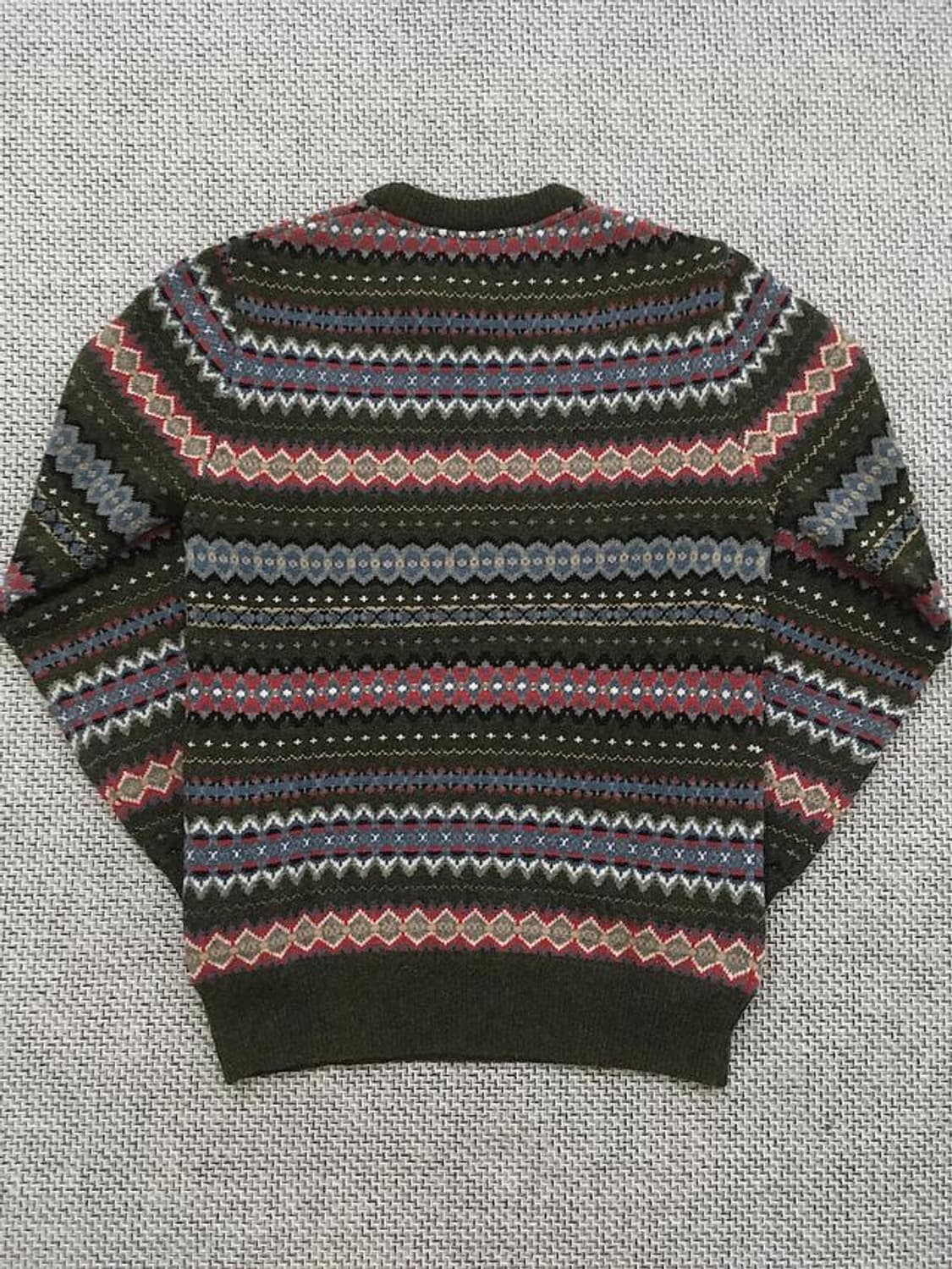 00s elbow patch fairisle sweaters 상품이미지8