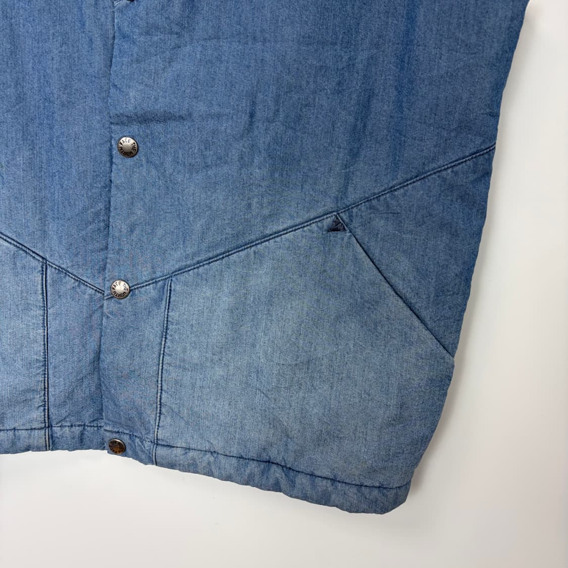 노스페이스 퍼플라벨 인슐레이티드 베스트 데님 조끼 상품이미지5