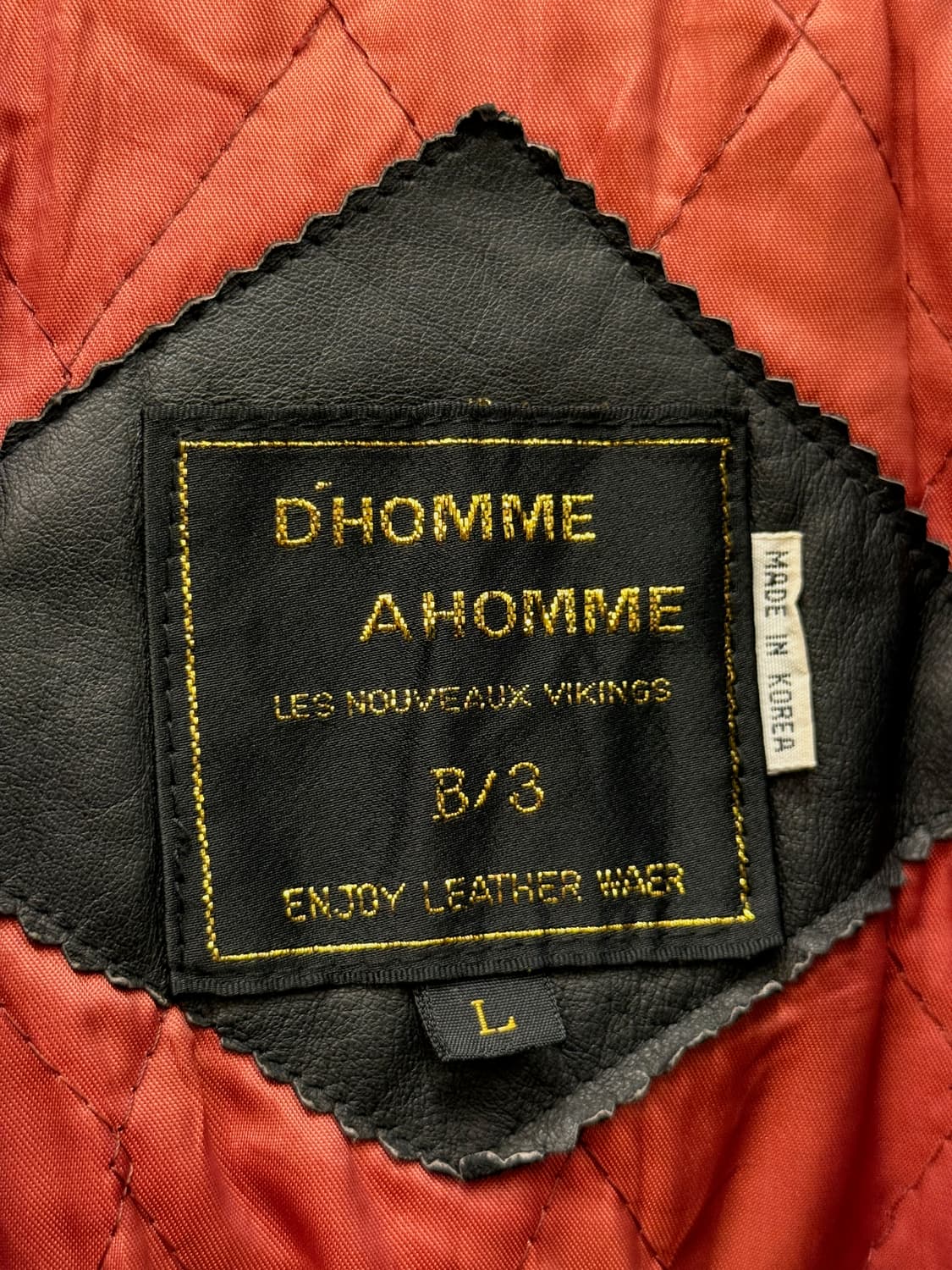 90s Cowhide Leather Car Coat 상품이미지8