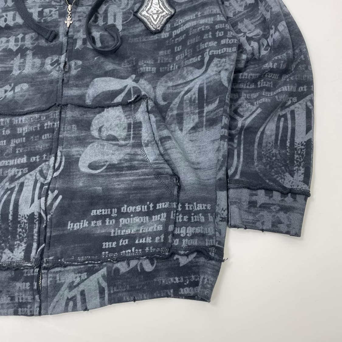 빈티지 후드집업 상품이미지2