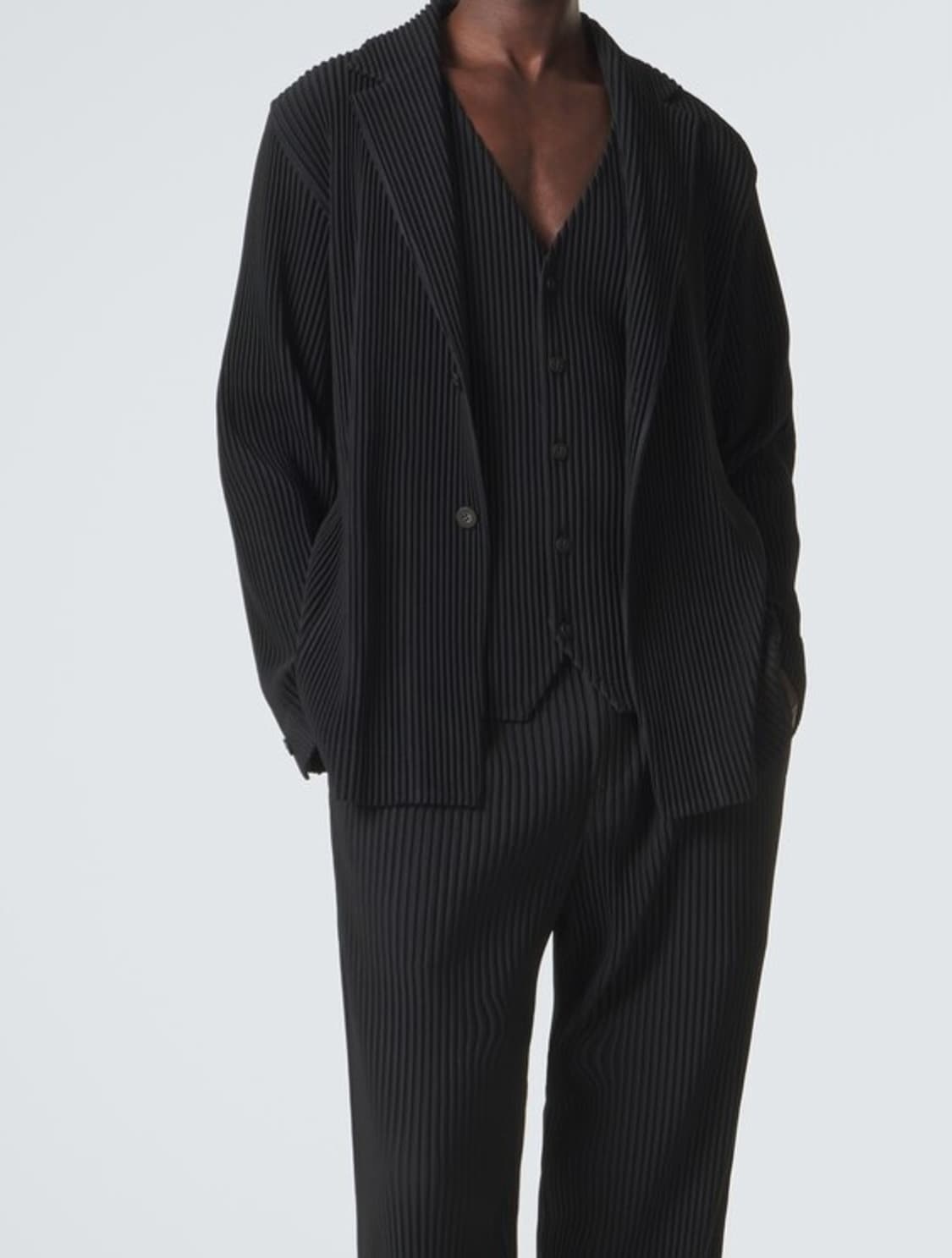 [신세계157만원]옴므플리세 이세이 미야케 플리츠 테일러드자켓 팔아요 상품이미지1