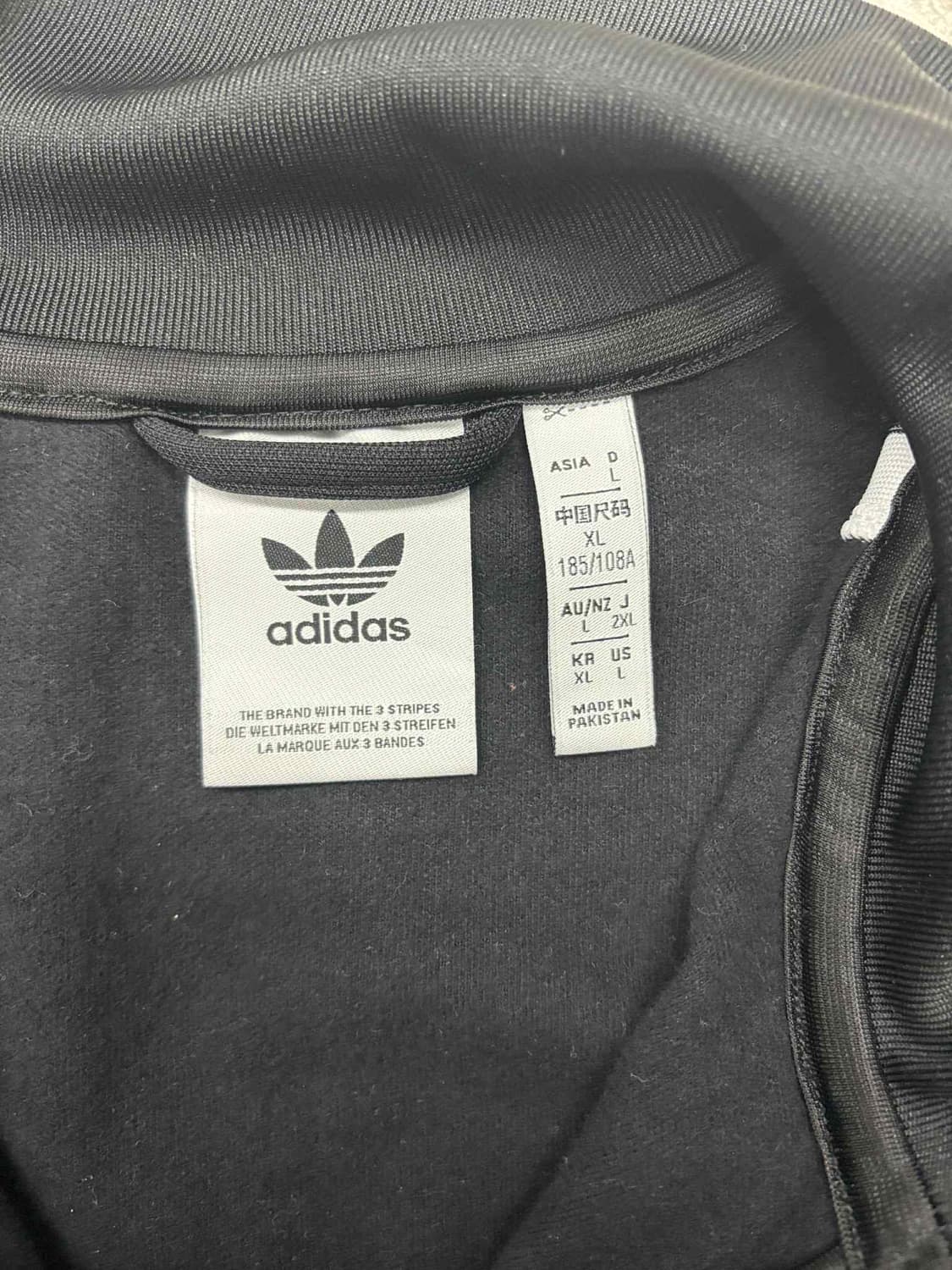 아디다스 신형 파이어버드 라이즈 원빈 트랙탑 희귀져지(XL) 상품이미지5