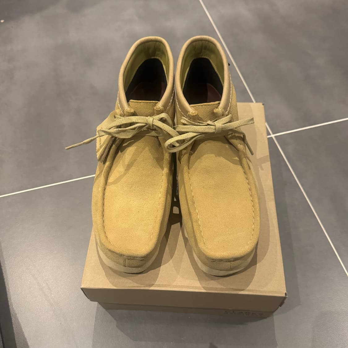 클락스 왈라비 고어텍스 메이플 부츠 상품이미지1