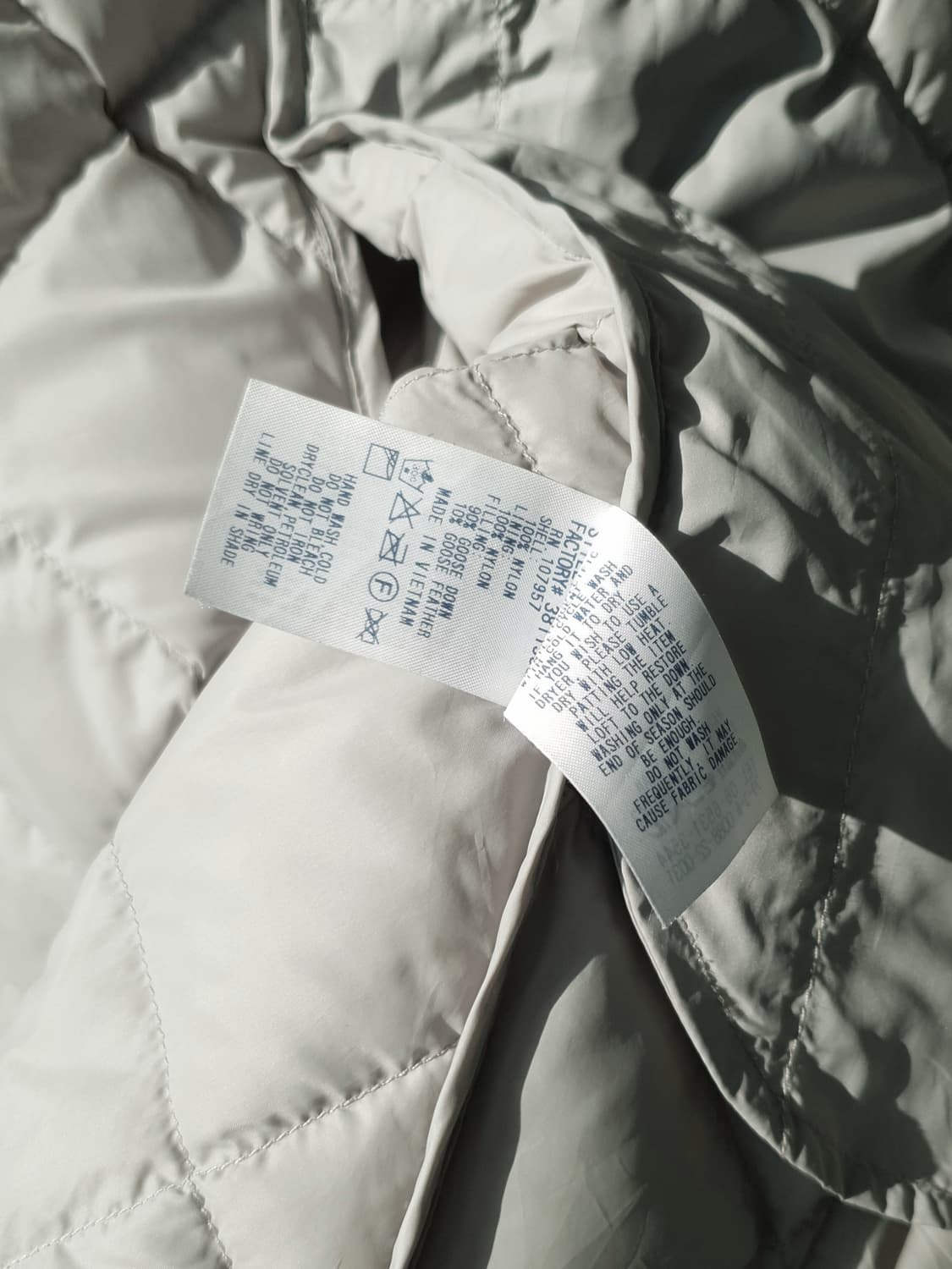 MontBell down travel coat 상품이미지10