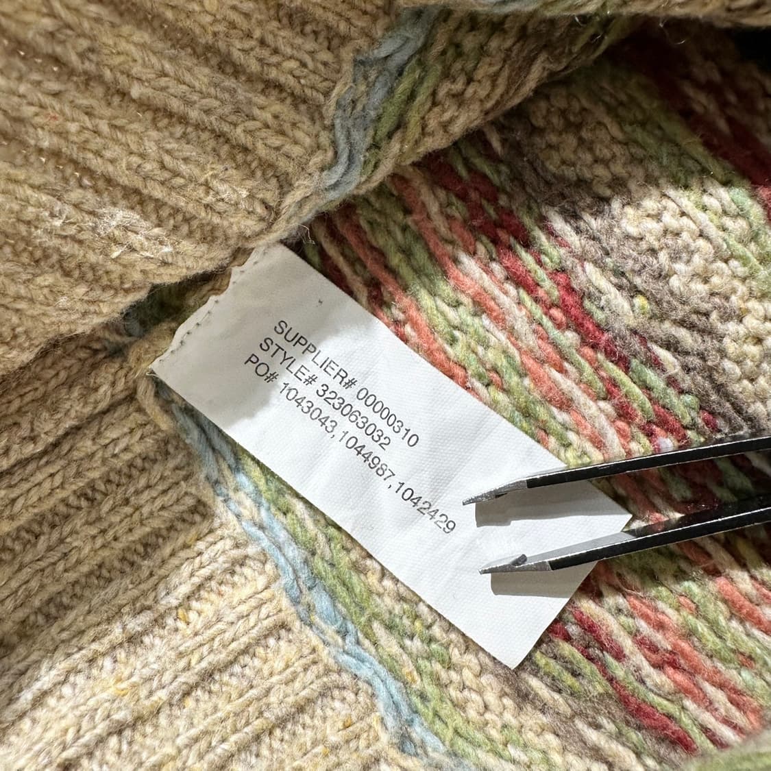 폴로 랄프로렌 페어아일 패턴 라운드 니트 상품이미지6