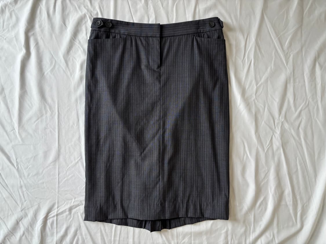 charcoal midi skirt, club monaco 상품이미지1