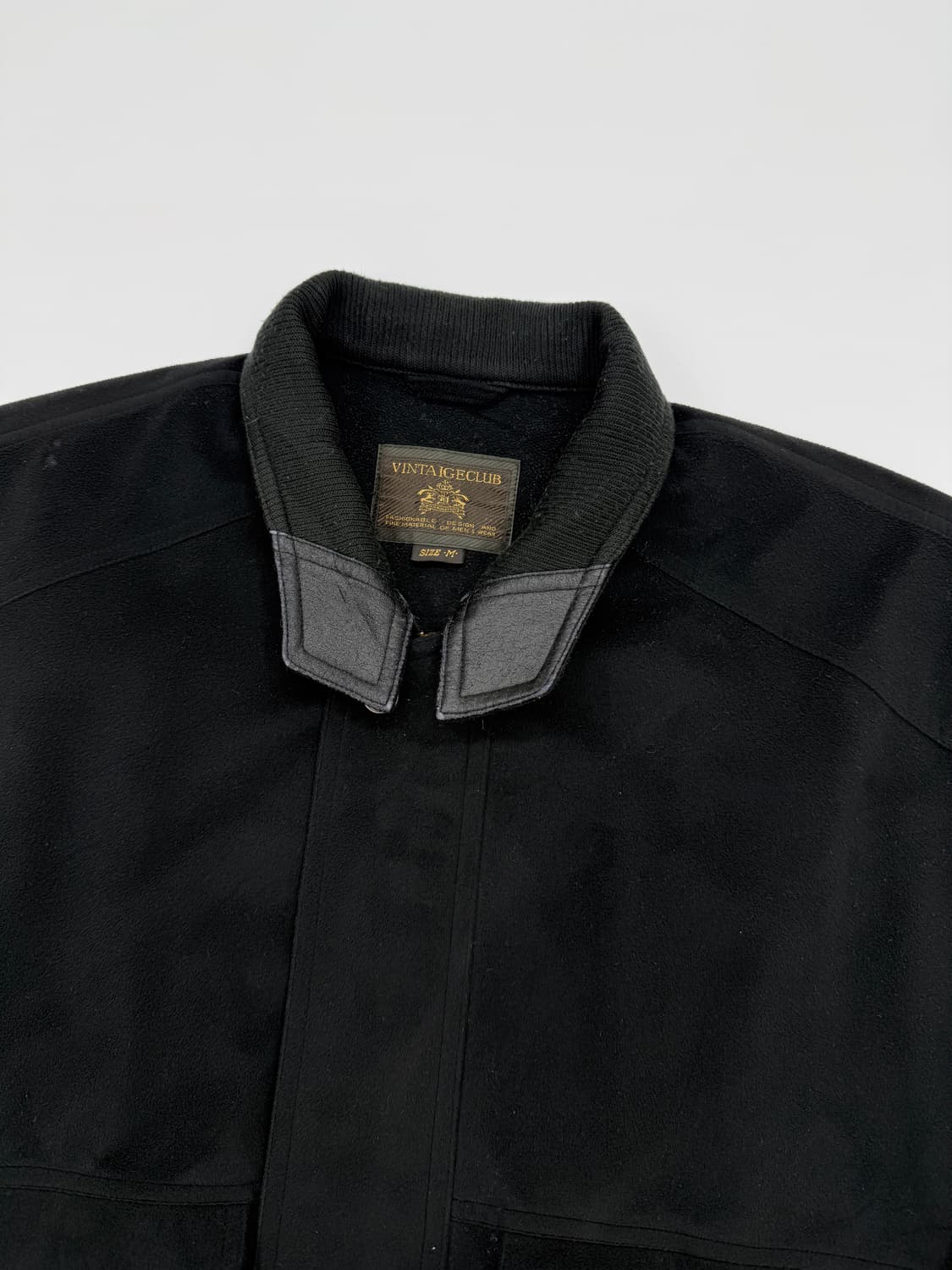 VINTAGE CLUB 울 블렌드 집업 자켓 상품이미지2