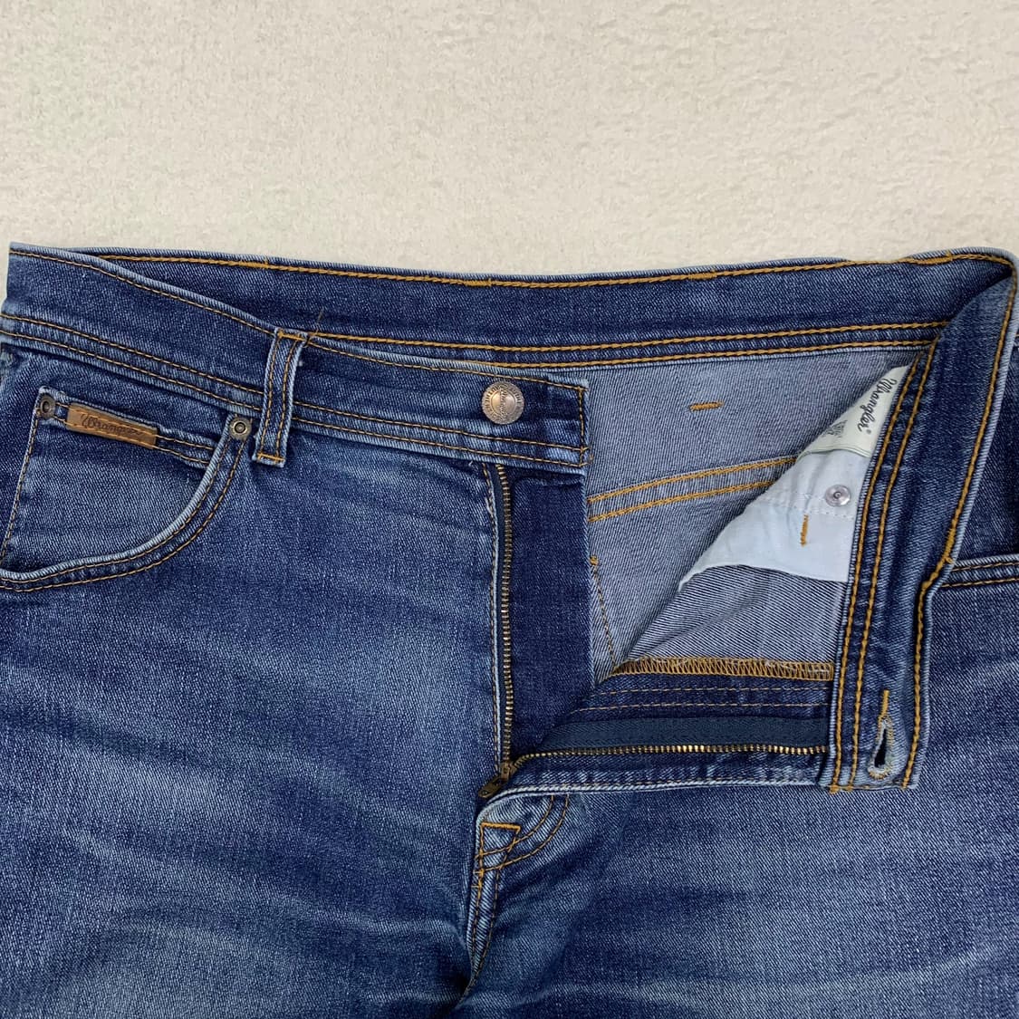 [33] 랭글러 스트레이트핏 데님팬츠 상품이미지4