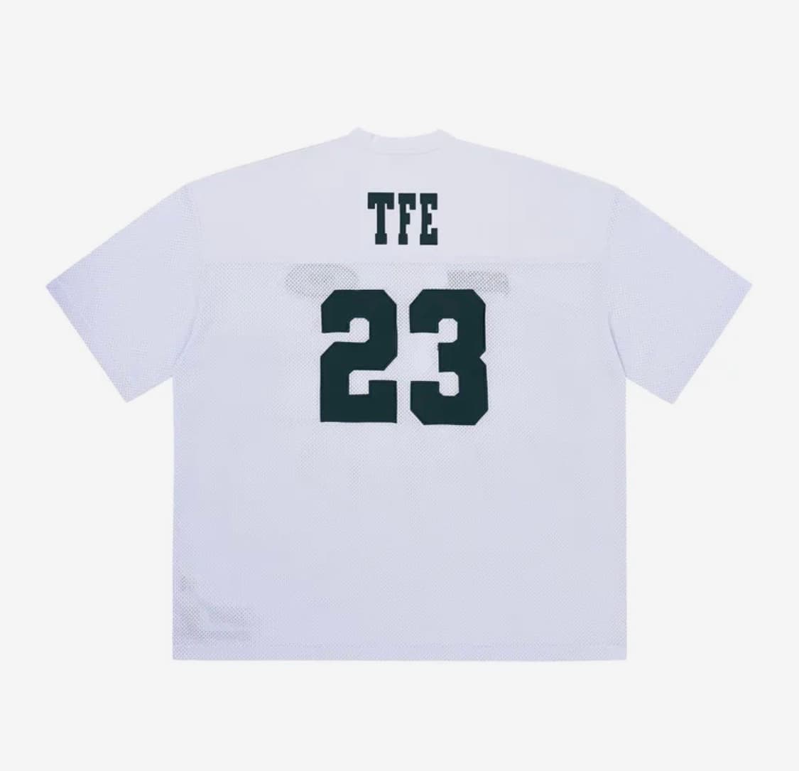 [프리덤] 트포이 메쉬 럭비 져지 (화이트) 상품이미지1