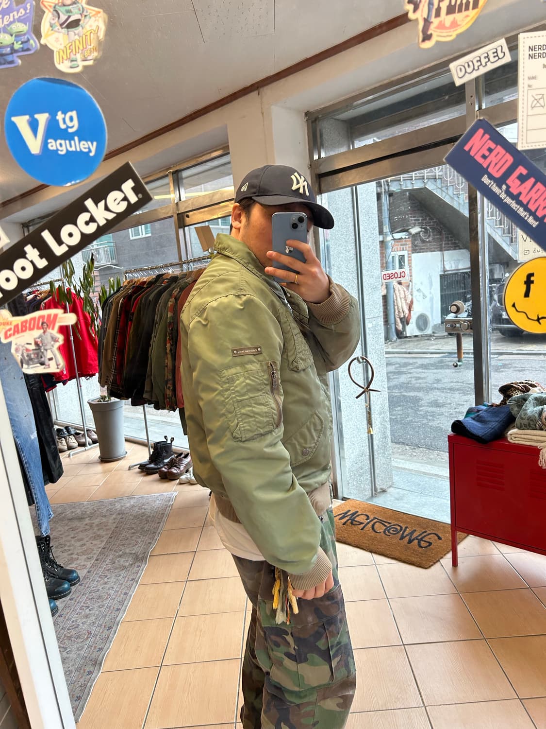 00‘s 켈빈클라인진스 멀티포켓봄버 상품이미지9