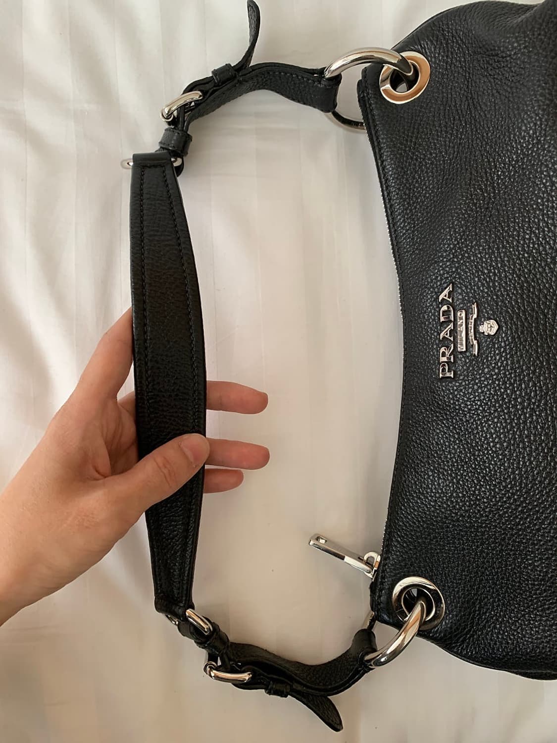 프라다 비텔로 숄더 호보백 상품이미지6