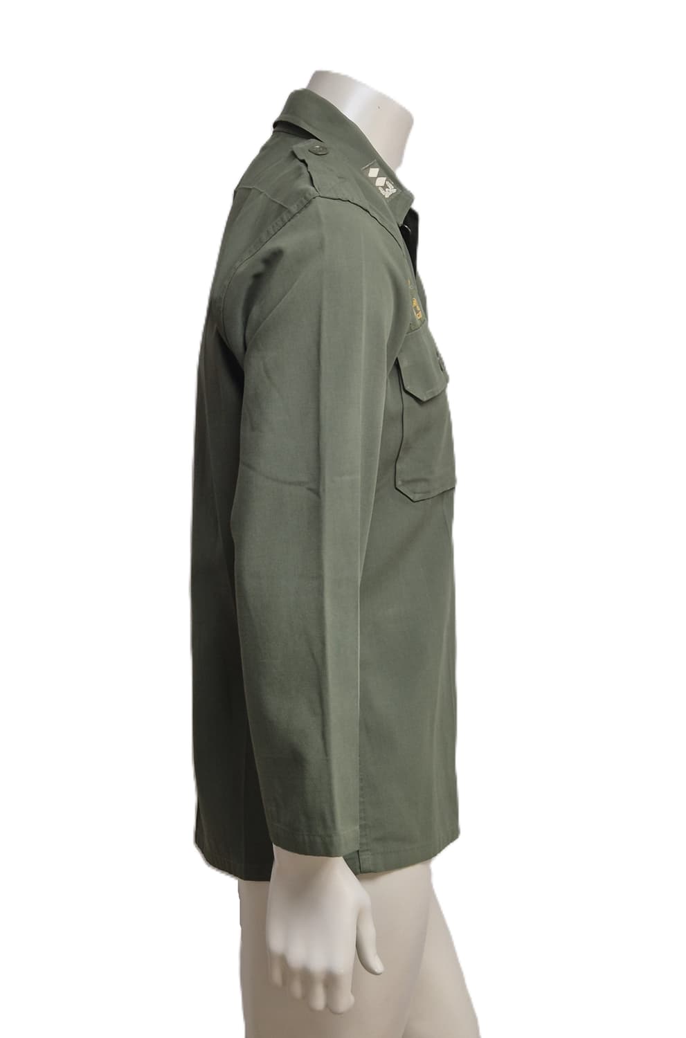 육군 구형 21사단 수색중대 보병 중위 민무늬 전투복 상의 자켓 (M) 상품이미지3