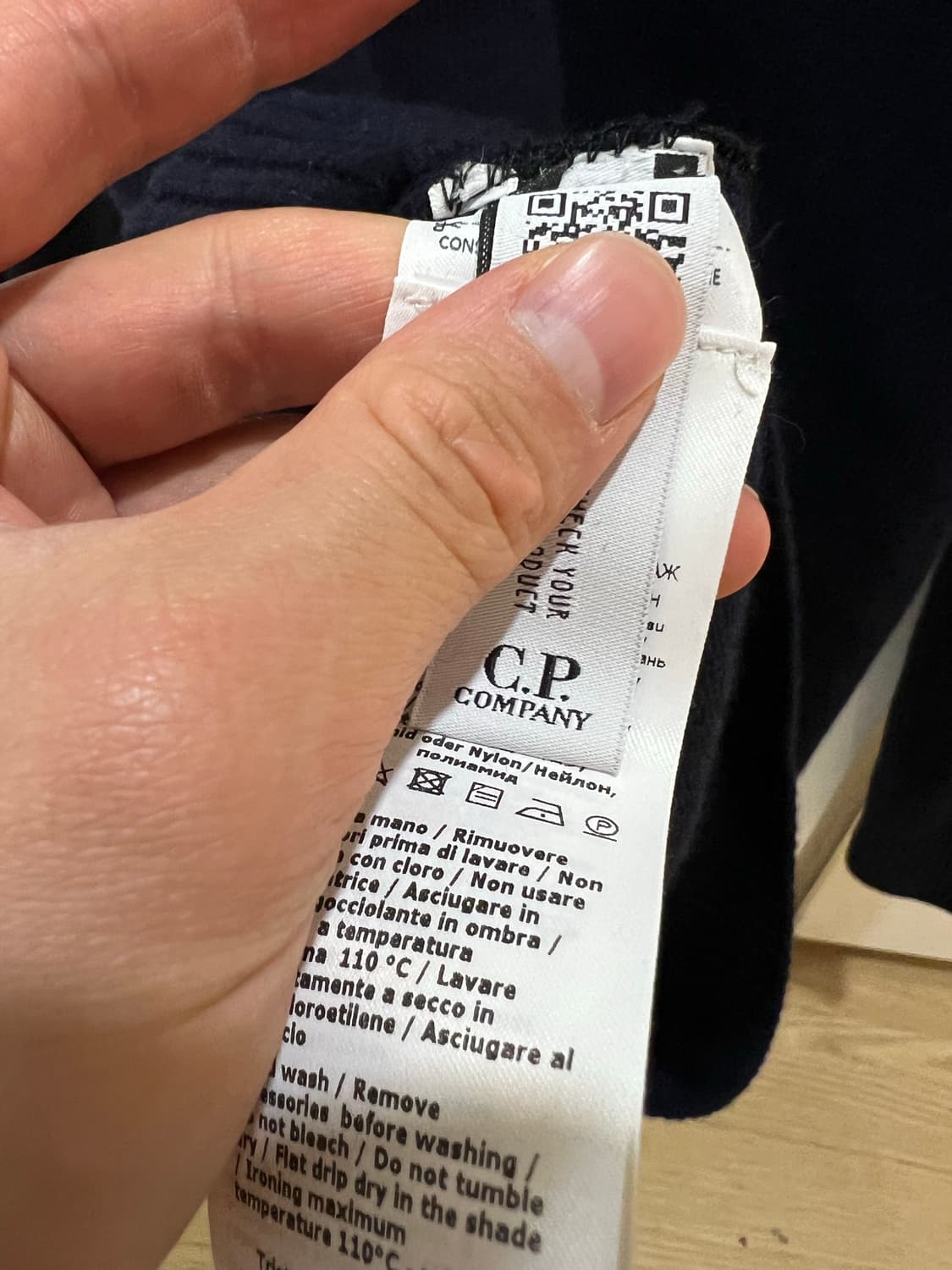 cp컴퍼니 네이비 터틀넥 105 상품이미지3