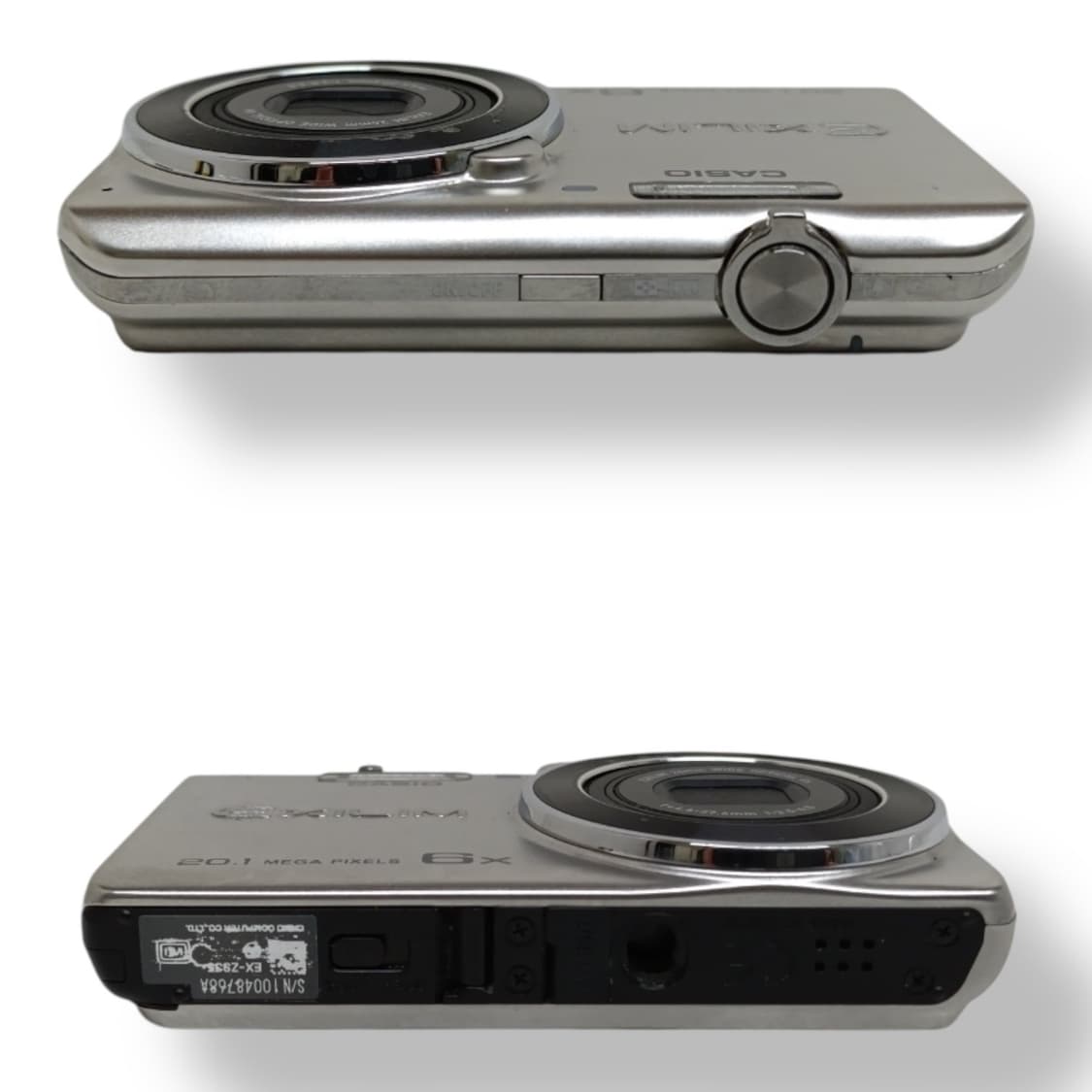 빈티지디카 카시오 엑슬림 CASIO XLIM EX-ZS35 실버 풀박 상품이미지5