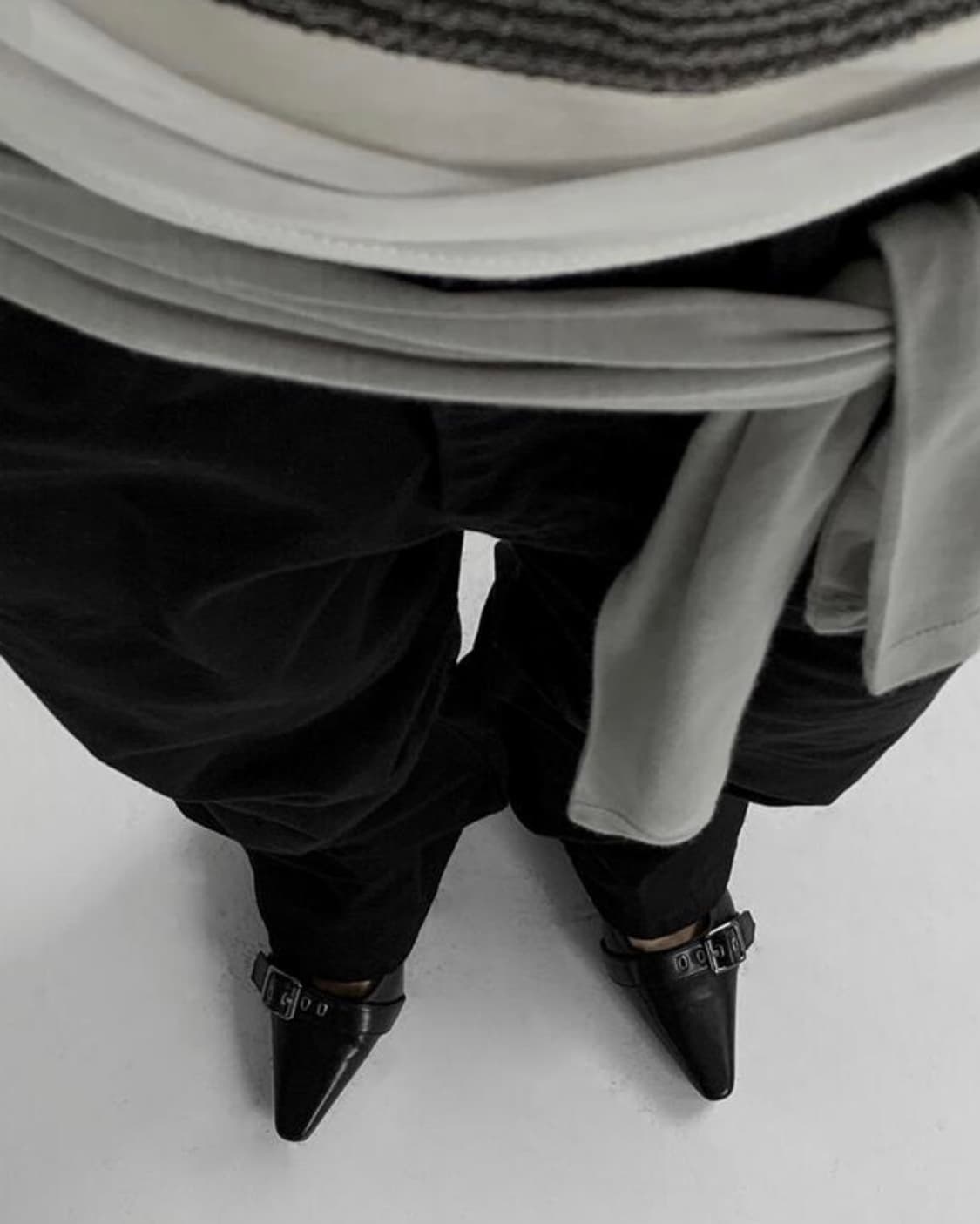 스틸레토 버클 뮬 상품이미지3